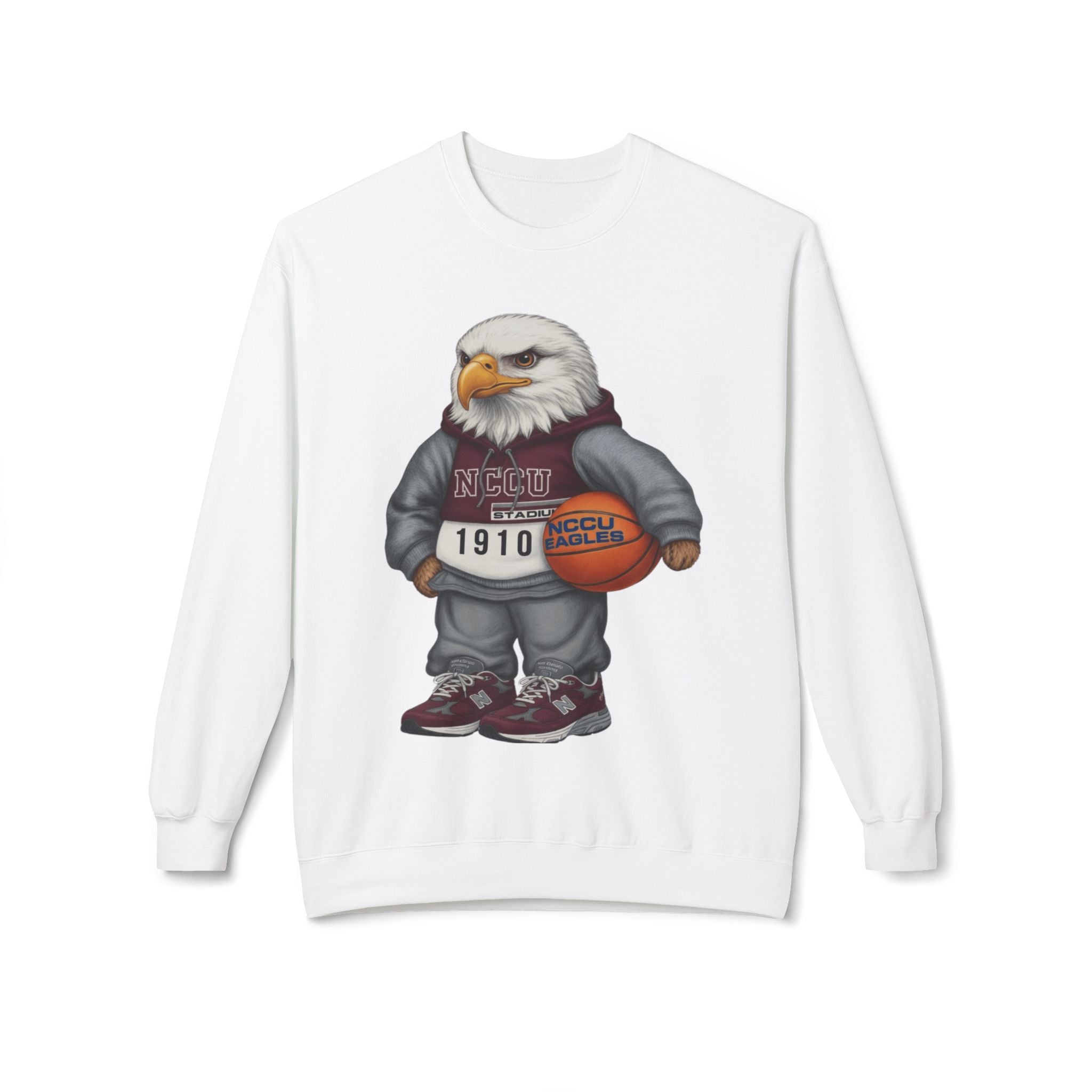 NCCU Eagles Mascot- HBCU Polo Bear sweatshirt