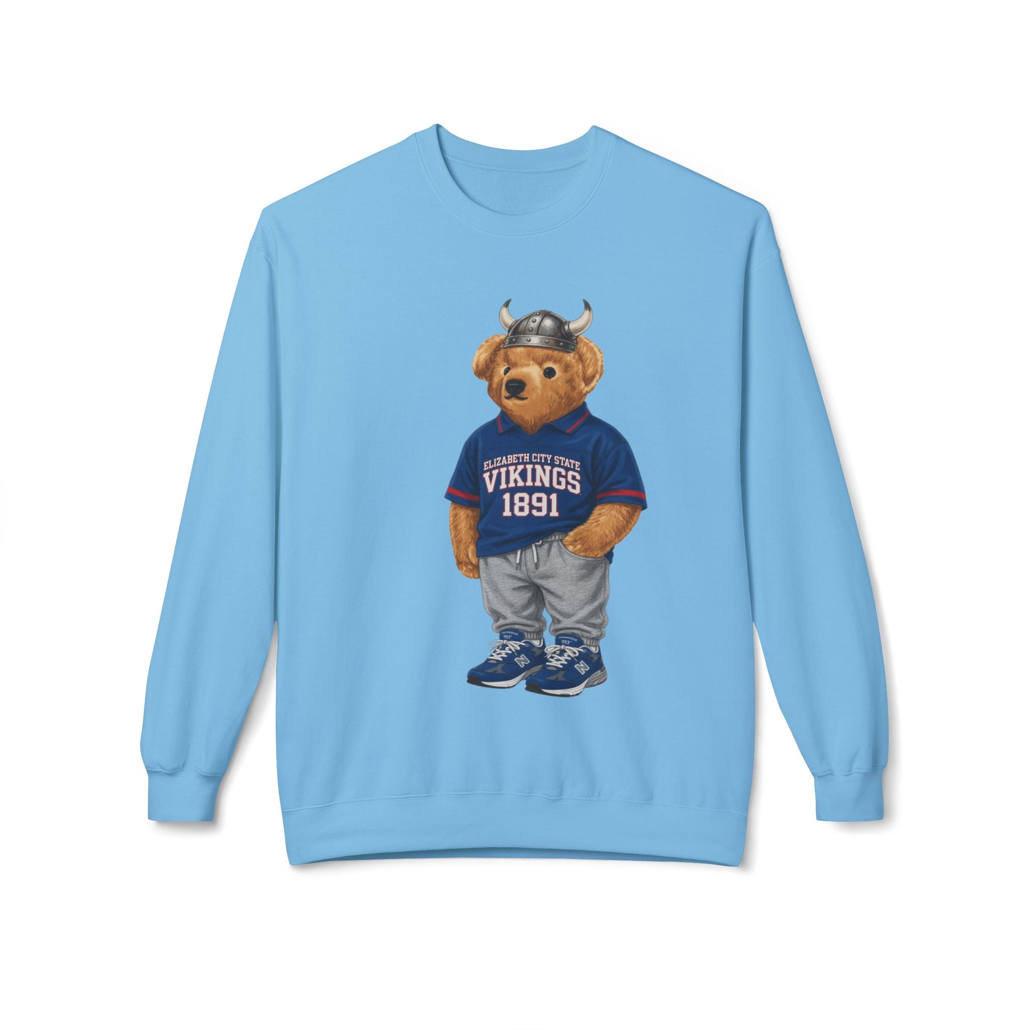 Viking Bear Mascot- HBCU Polo Bear sweatshirt