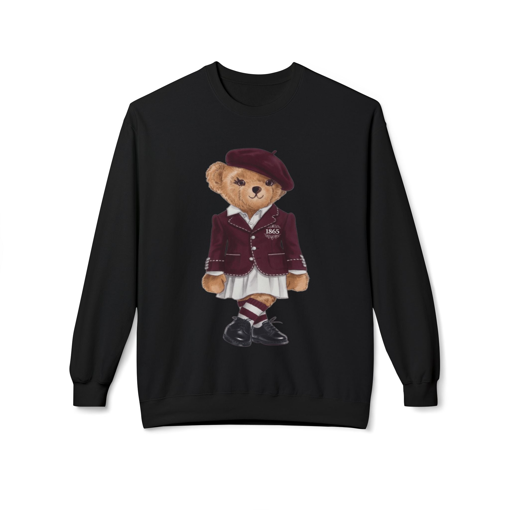 Shaw University Lady Bear Polo Bear Sweatshirt | HBCU Crewneck