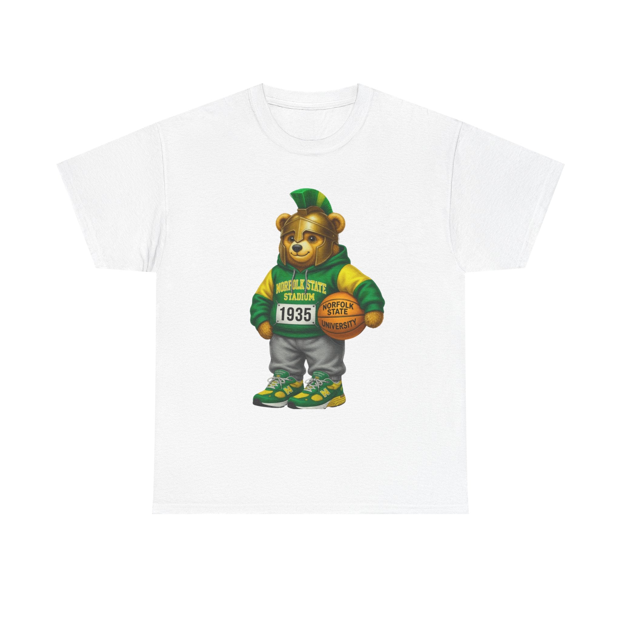 Norfolk State Spartan Bear - HBCU Tee Shirt