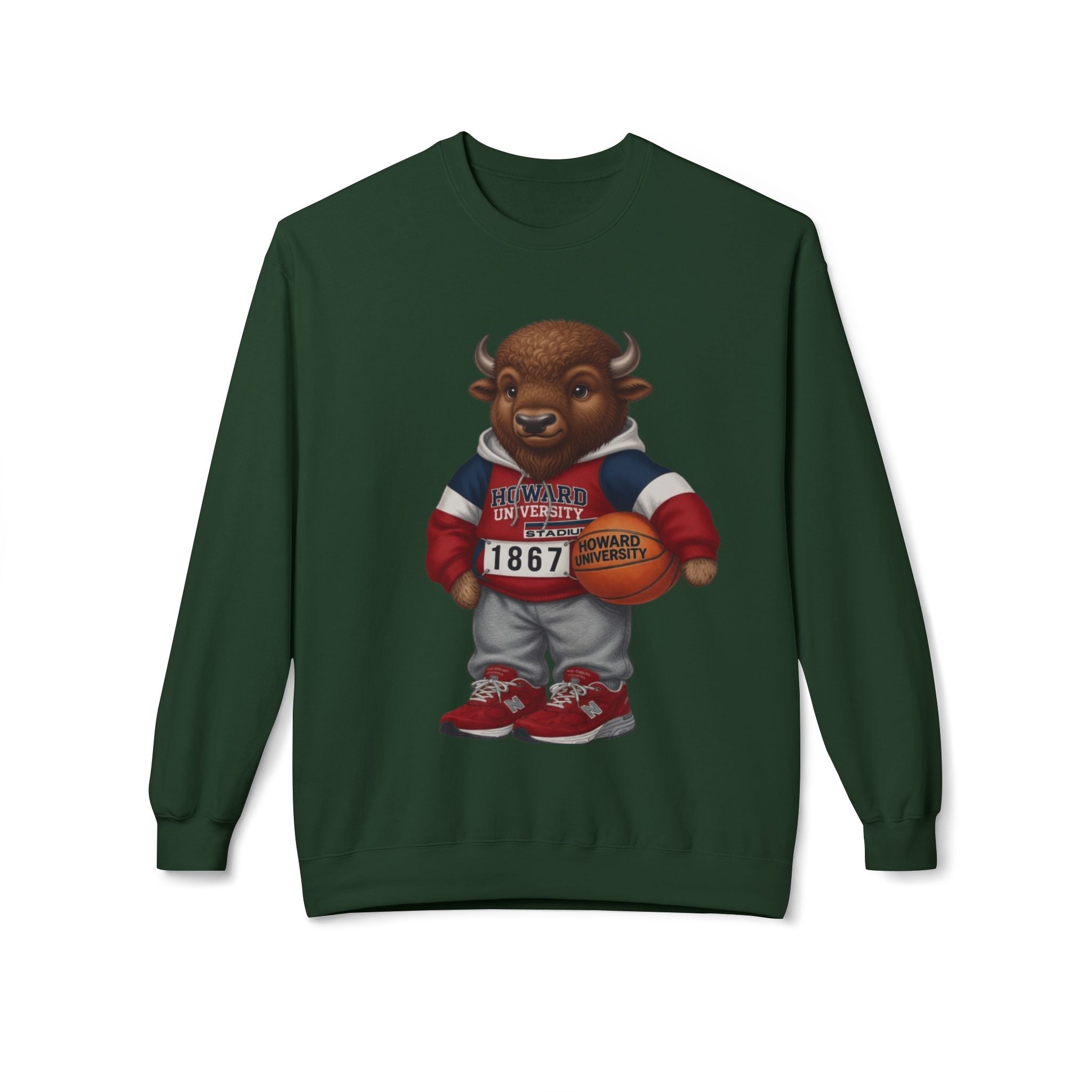 Howard University- HBCU Polo Bear sweatshirt