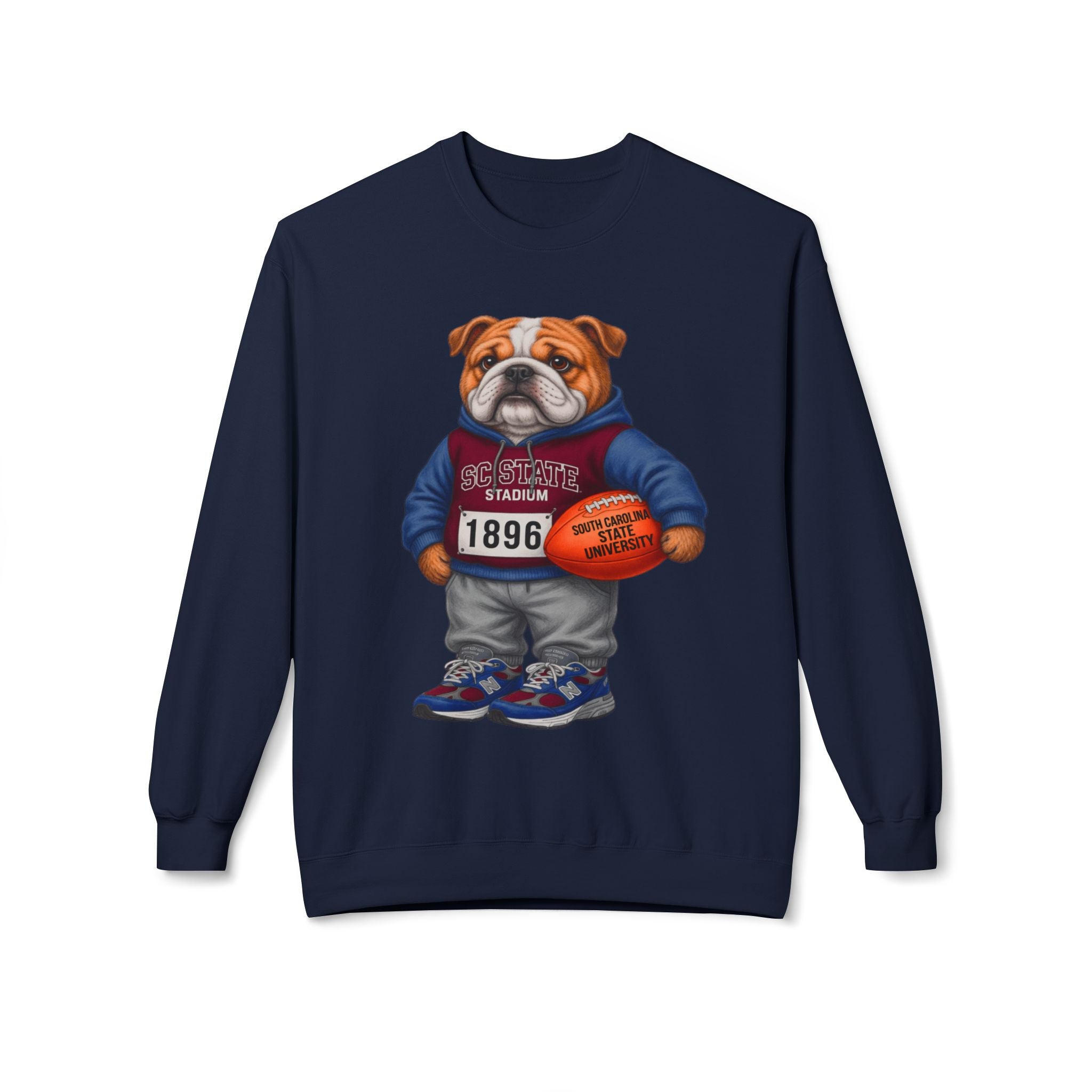 SC State Stadium Bulldog Mascot- HBCU Polo Bear sweatshirt