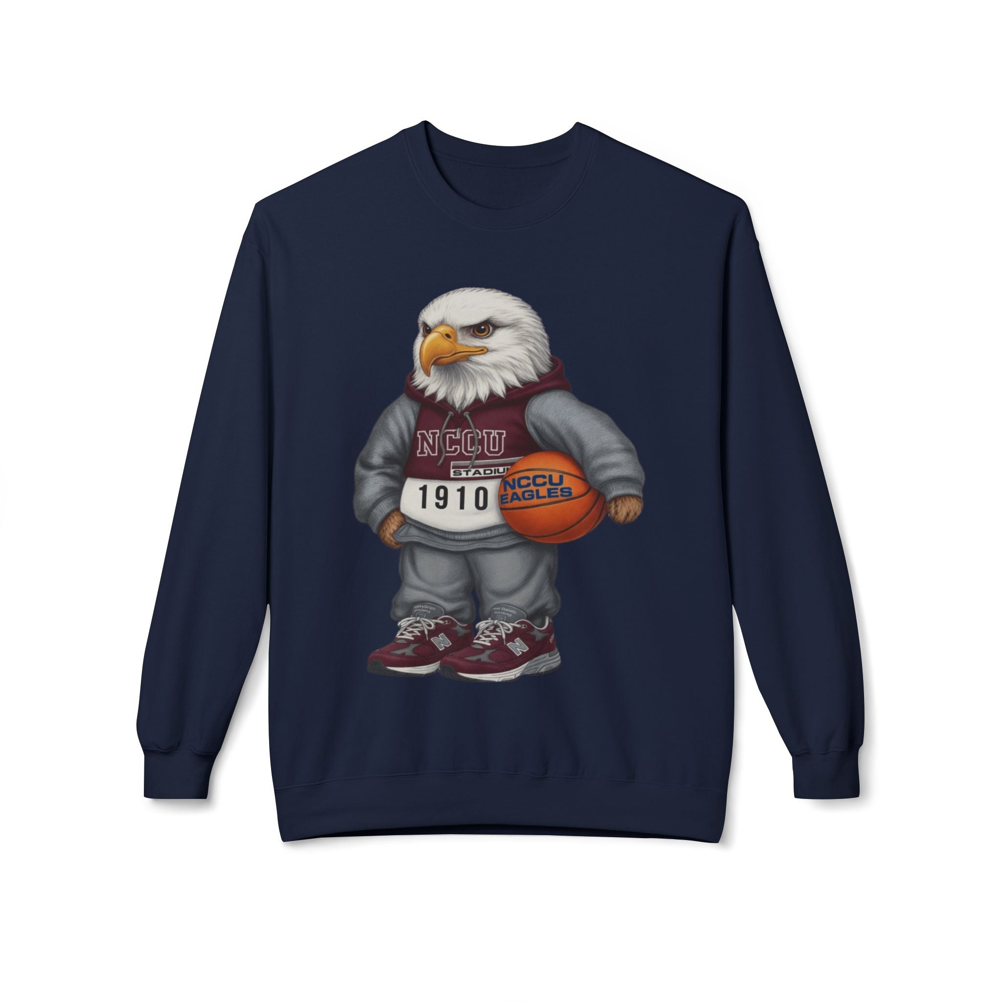 NCCU Eagles Mascot- HBCU Polo Bear sweatshirt