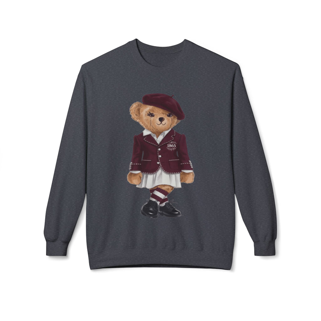 Shaw University Lady Bear Polo Bear Sweatshirt | HBCU Crewneck