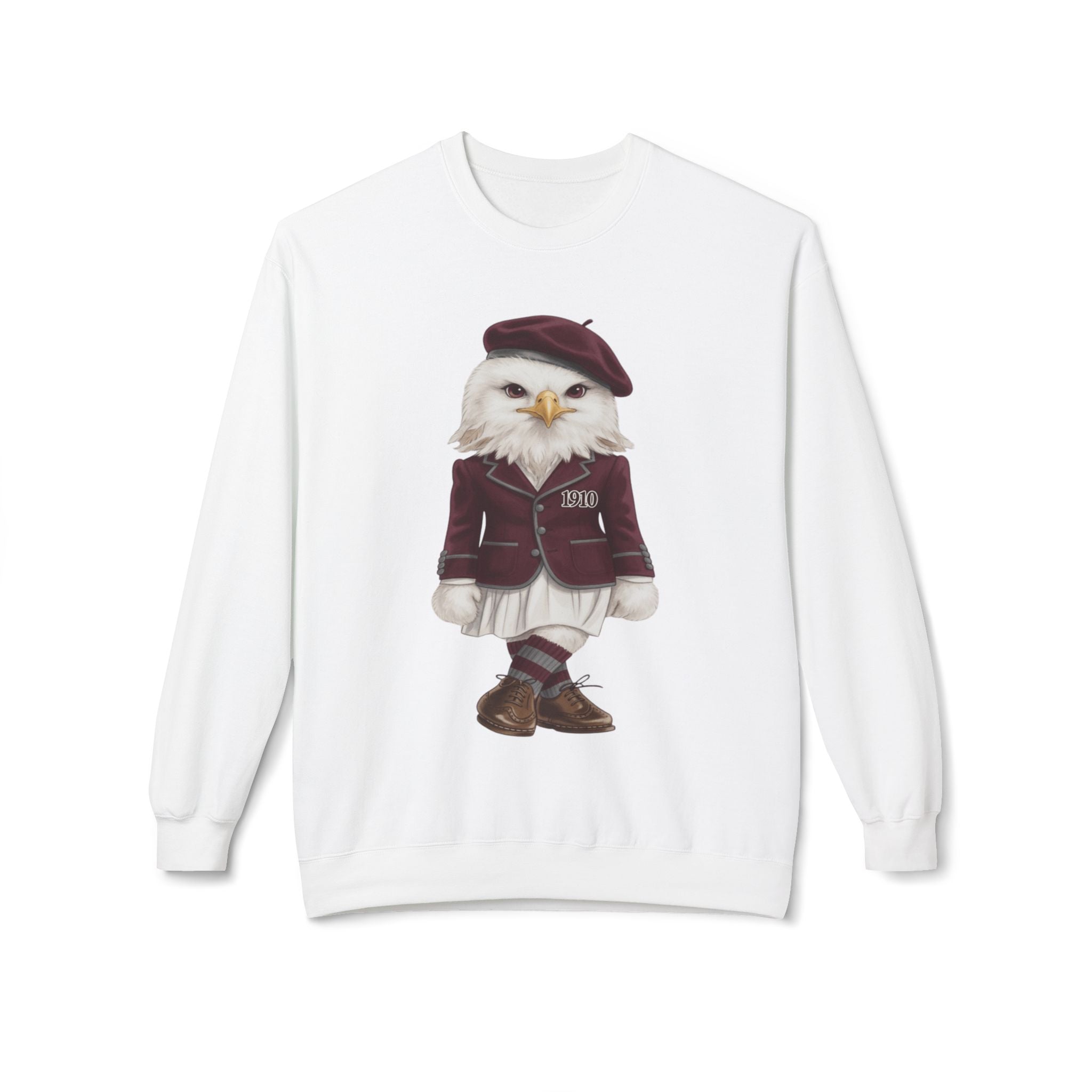 NCCU  Lady Eagle of 1910- HBCU Polo Bear sweatshirt