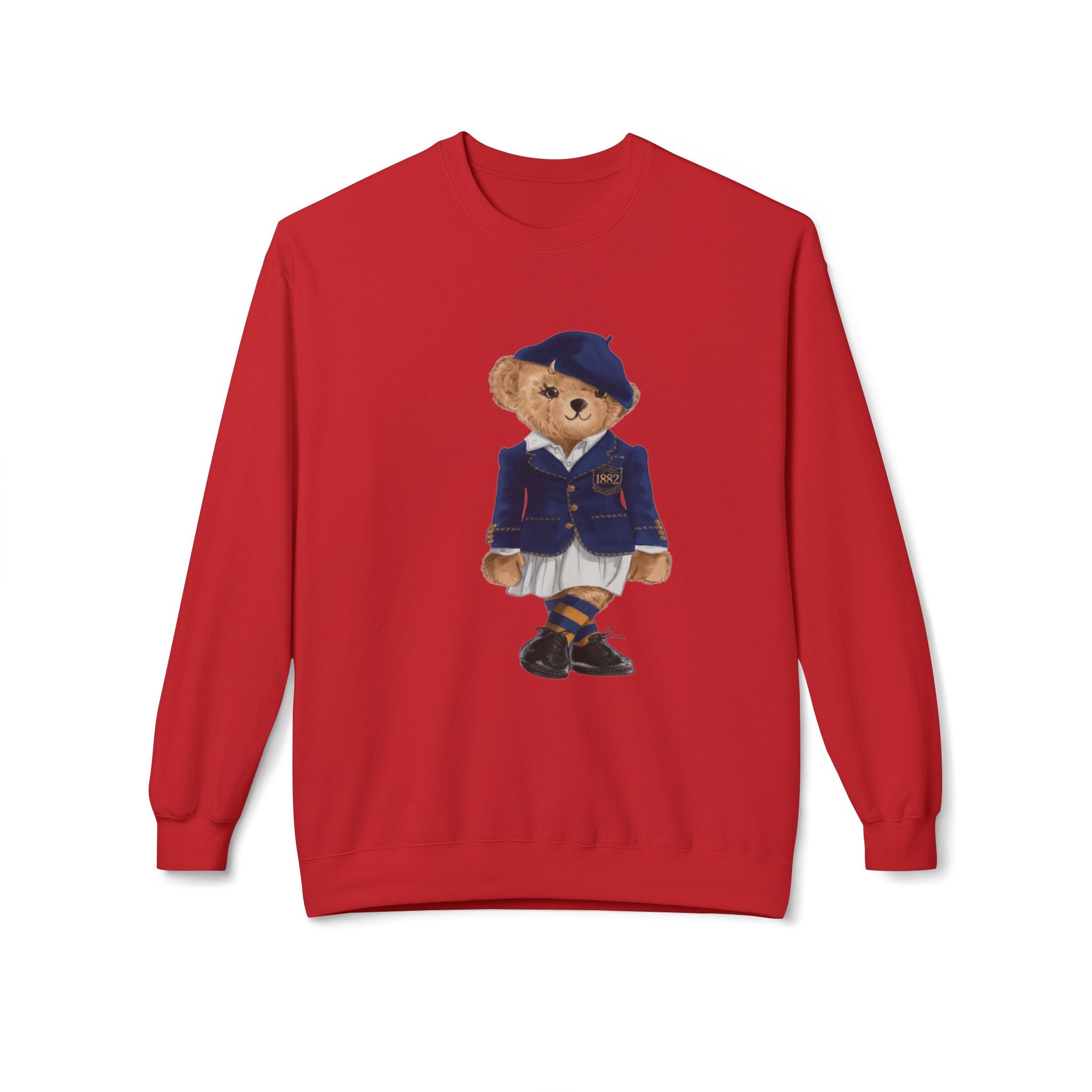 VSU Polo Bear Sweatshirt | Virginia State University Trojans Teddy | Vintage Prep HBCU Bear |