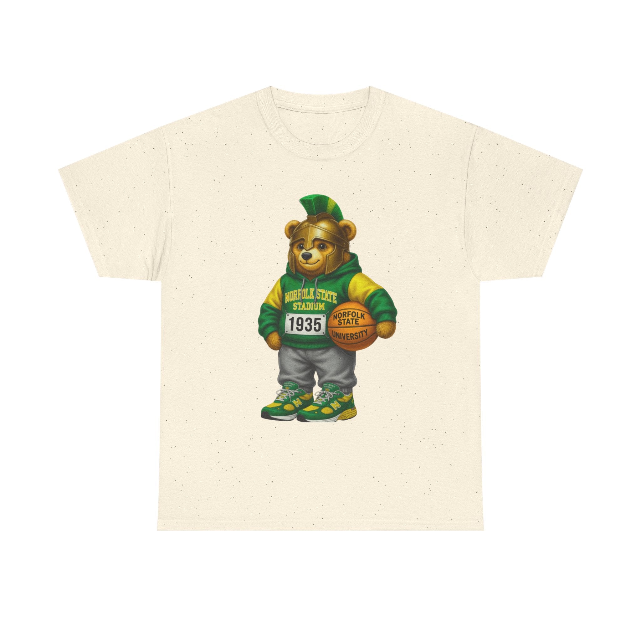 Norfolk State Spartan Bear HBCU Tee Shirt