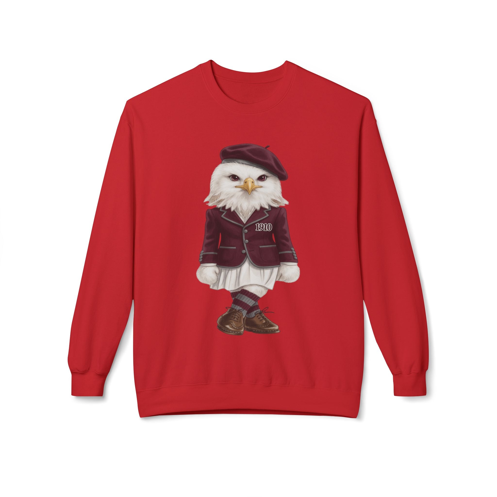 NCCU  Lady Eagle of 1910- HBCU Polo Bear sweatshirt