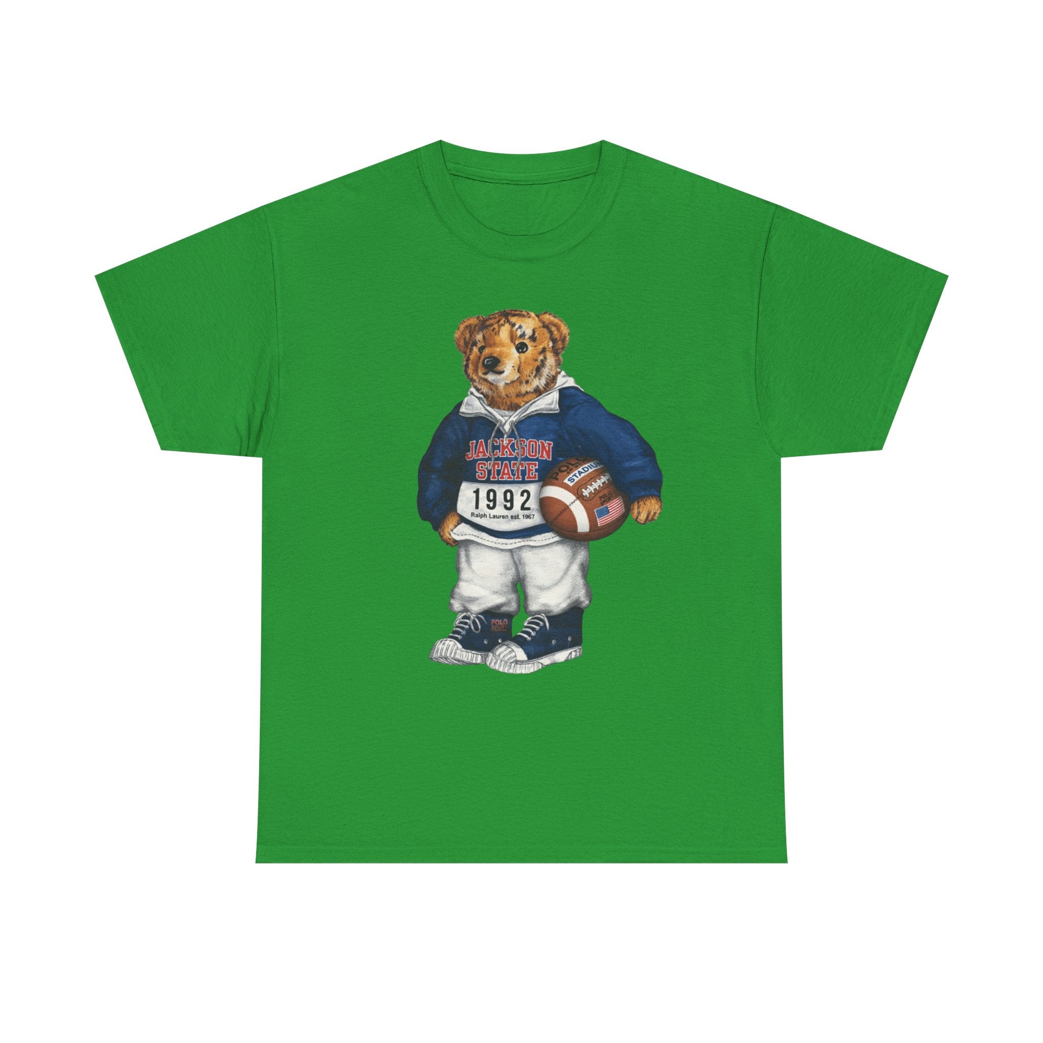Jackson State Polo Bear Edition.5jpg- HBCU Tee Shirt