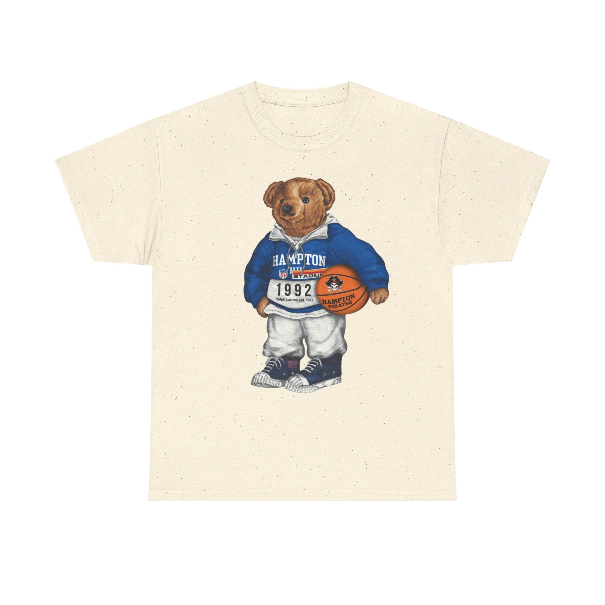 Hampton University Bear Basketball 1992 Edition HBCU Tee Shirt
