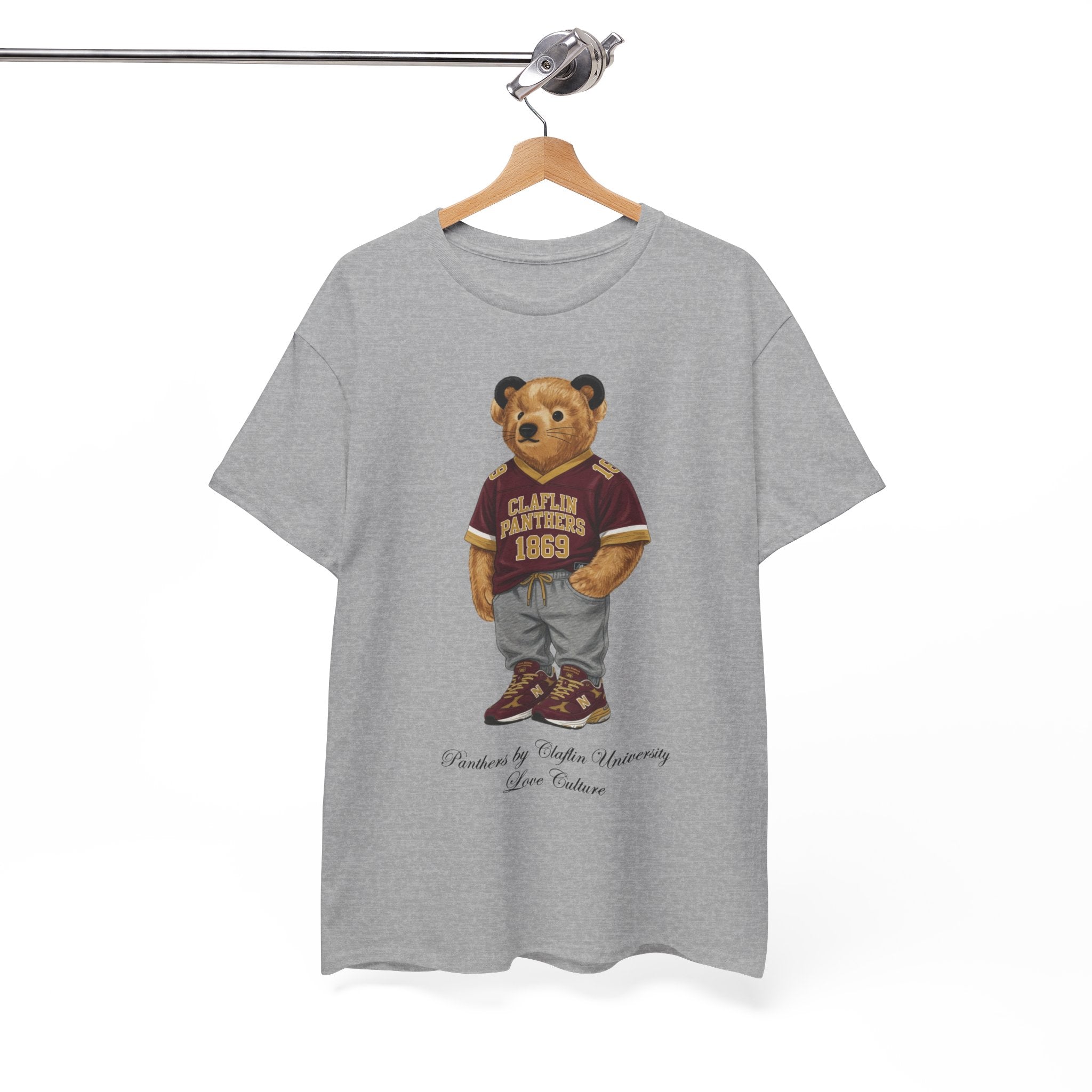 Claflin Panthers Shirt HBCU Bear Mascot Tee  1869 Claflin University Apparel LoveCulture Collegiate Graphic