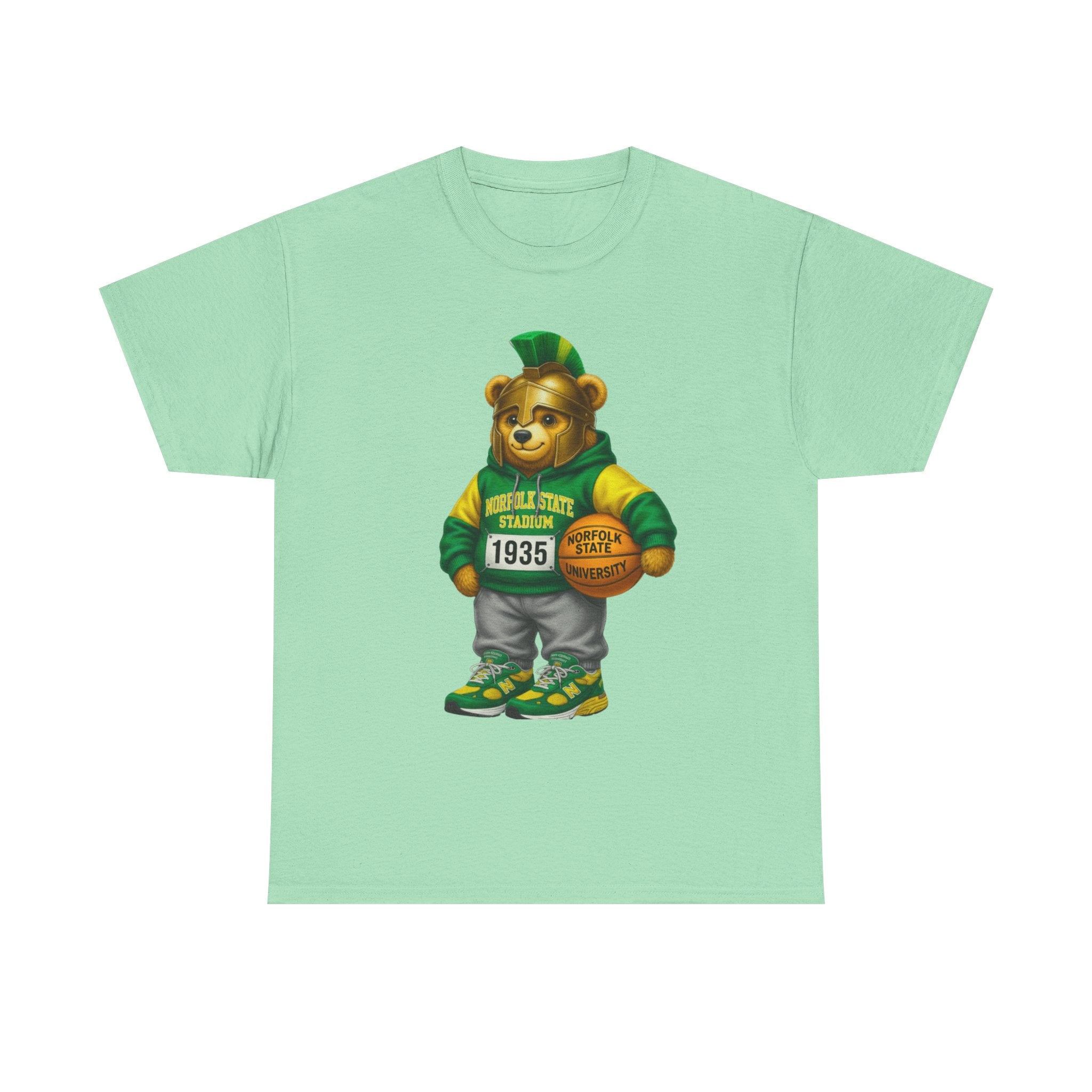 Norfolk State Spartan Bear HBCU Tee Shirt