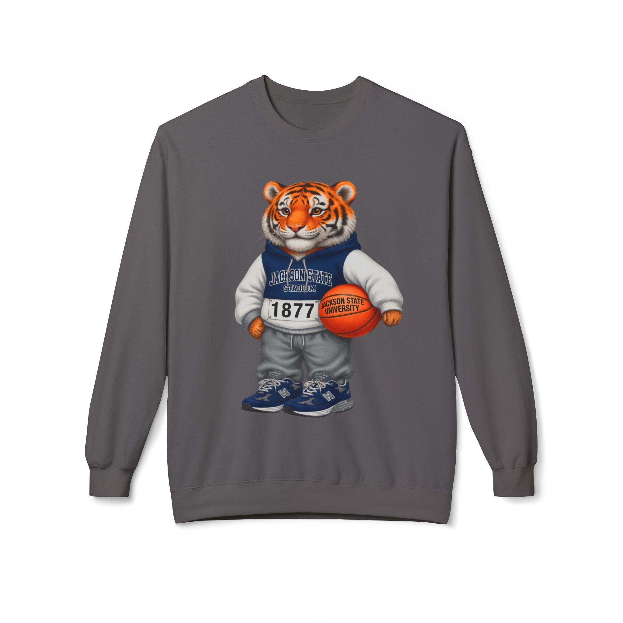 Jackson State Tiger Mascot- HBCU Polo Bear sweatshirt