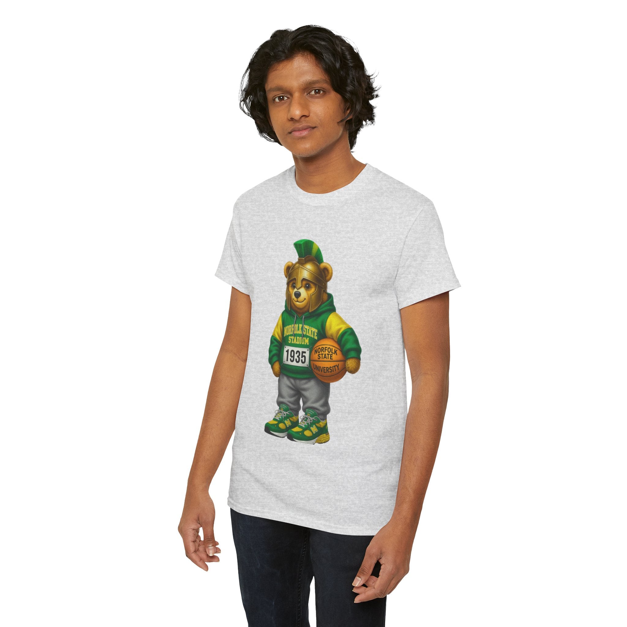 Norfolk State Spartan Bear - HBCU Tee Shirt