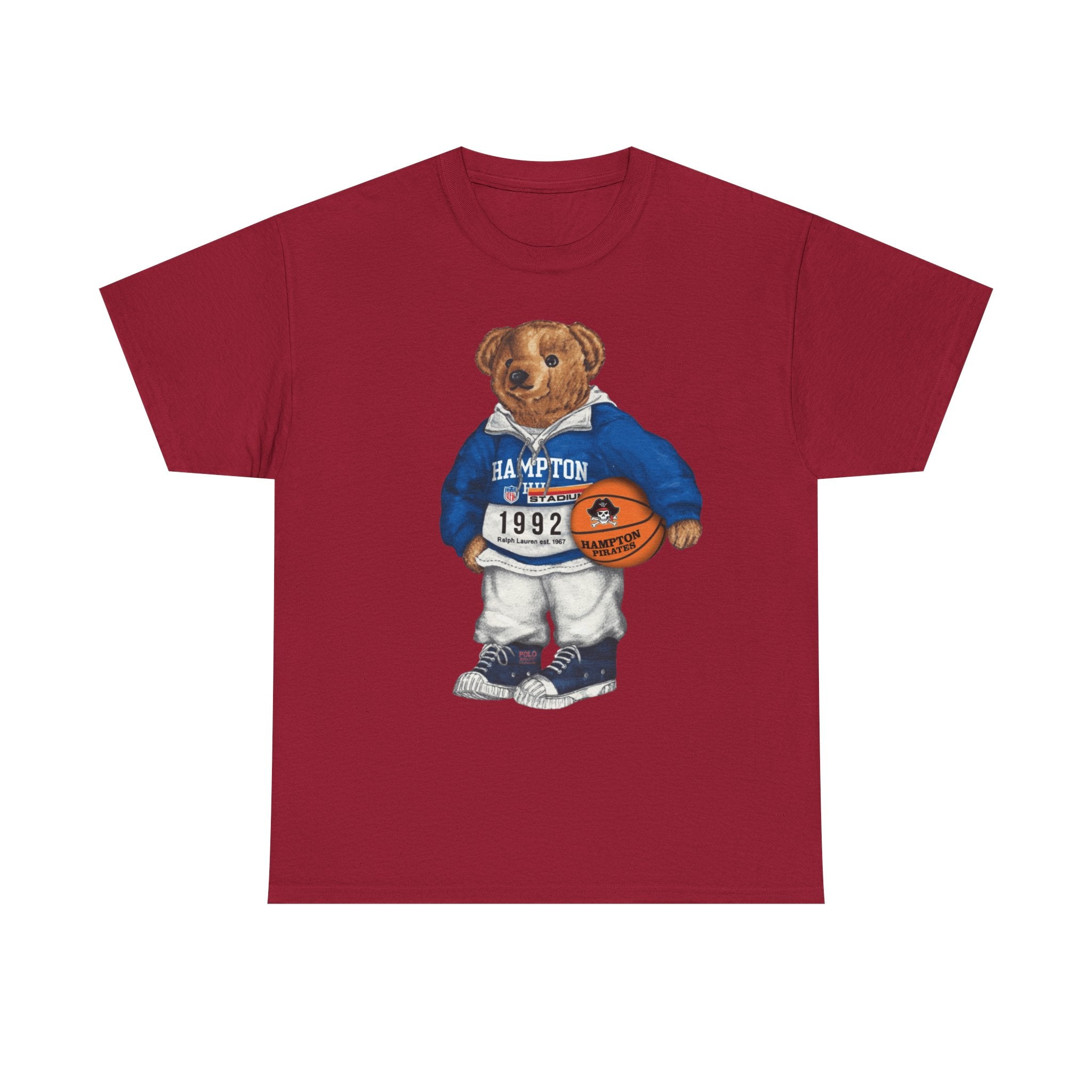 Hampton University Bear Basketball 1992 Edition HBCU Tee Shirt