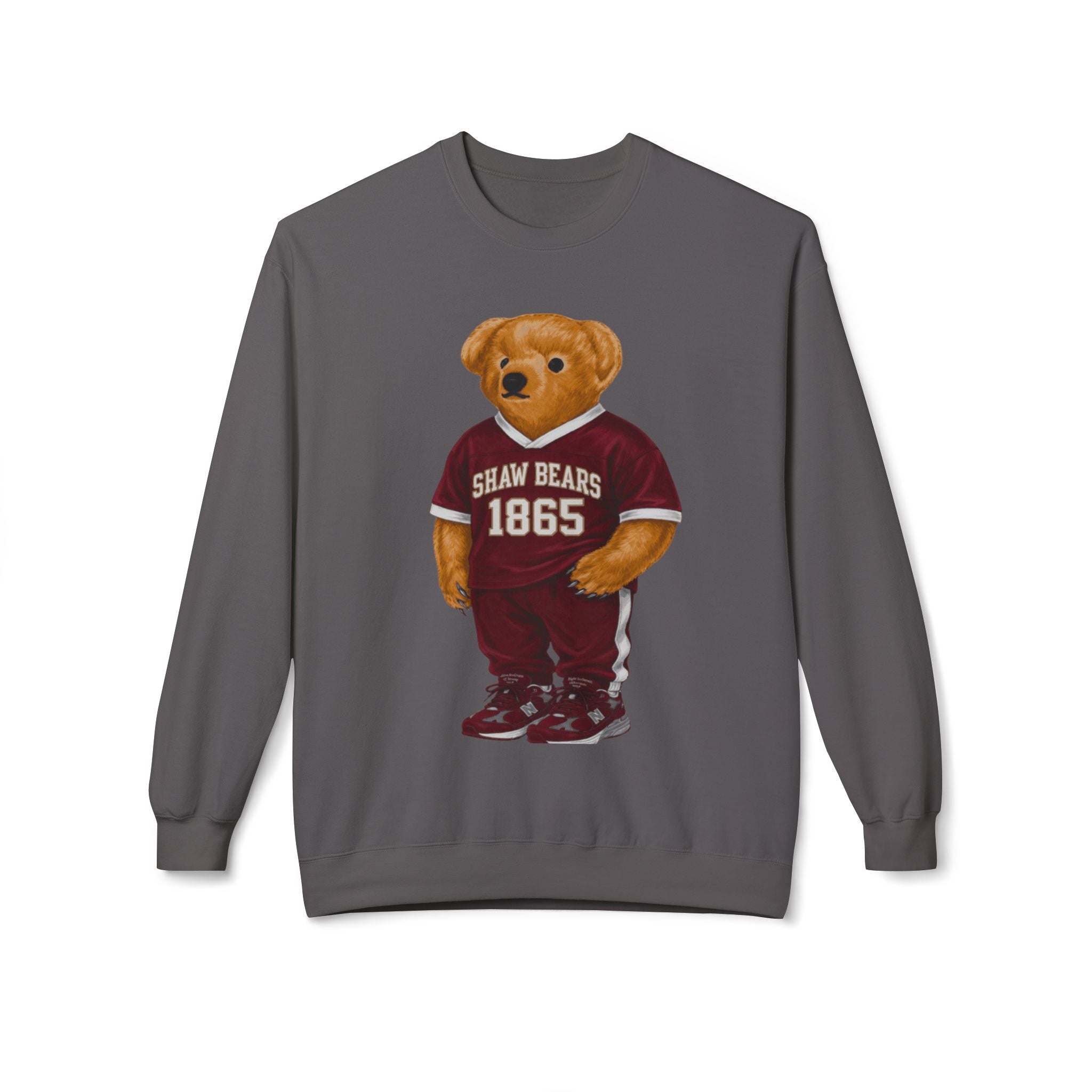 Shaw Bears Mascot Athletic Uniform- HBCU Polo Bear sweatshirt