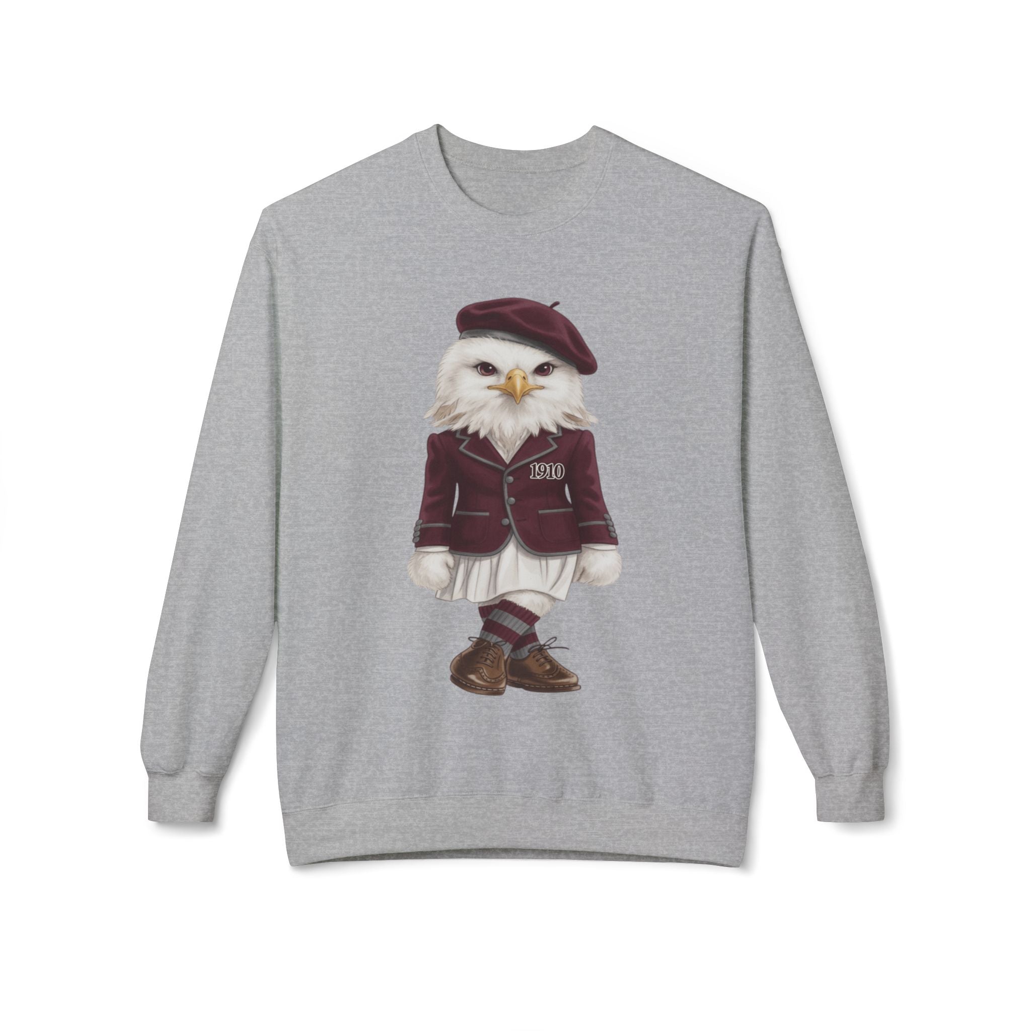 NCCU  Lady Eagle of 1910- HBCU Polo Bear sweatshirt