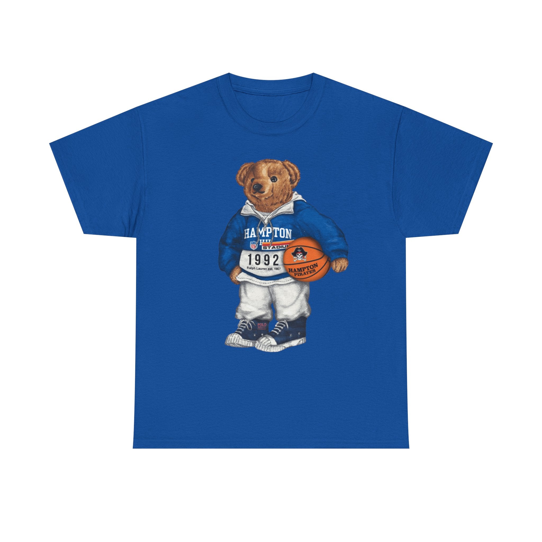 Hampton University Bear Basketball 1992 Edition HBCU Tee Shirt