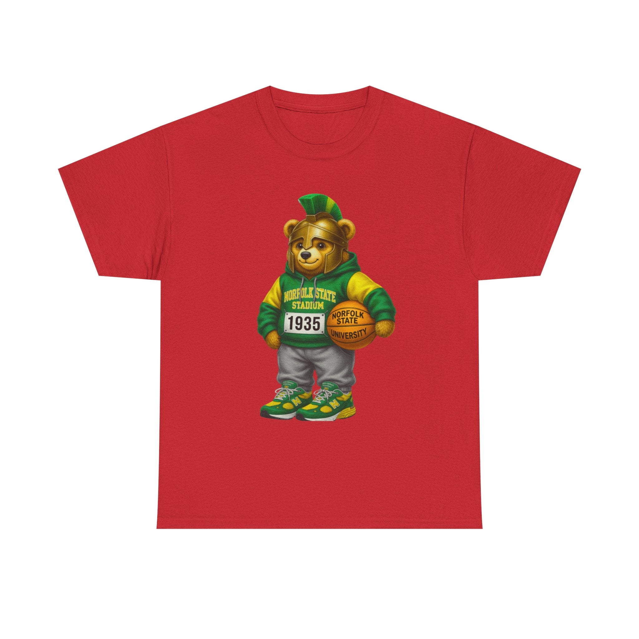 Norfolk State Spartan Bear HBCU Tee Shirt