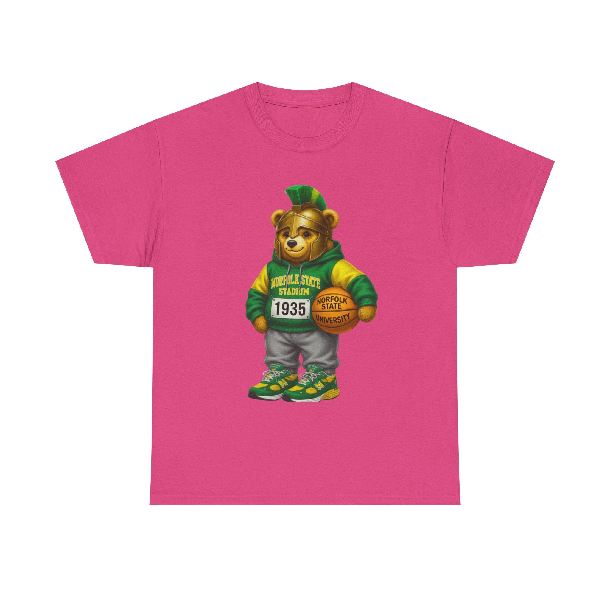 Norfolk State Spartan Bear - HBCU Tee Shirt