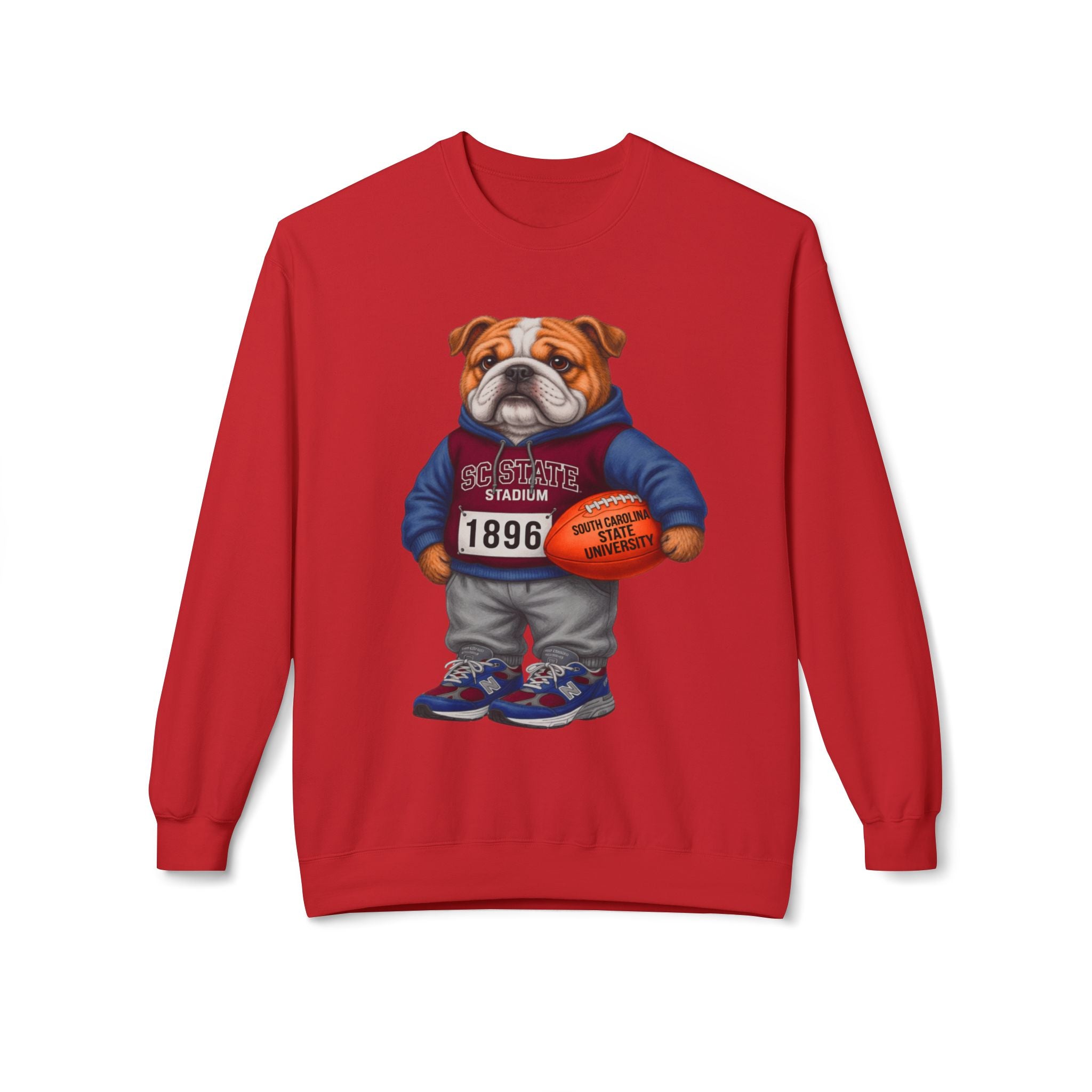 SC State Stadium Bulldog Mascot- HBCU Polo Bear sweatshirt