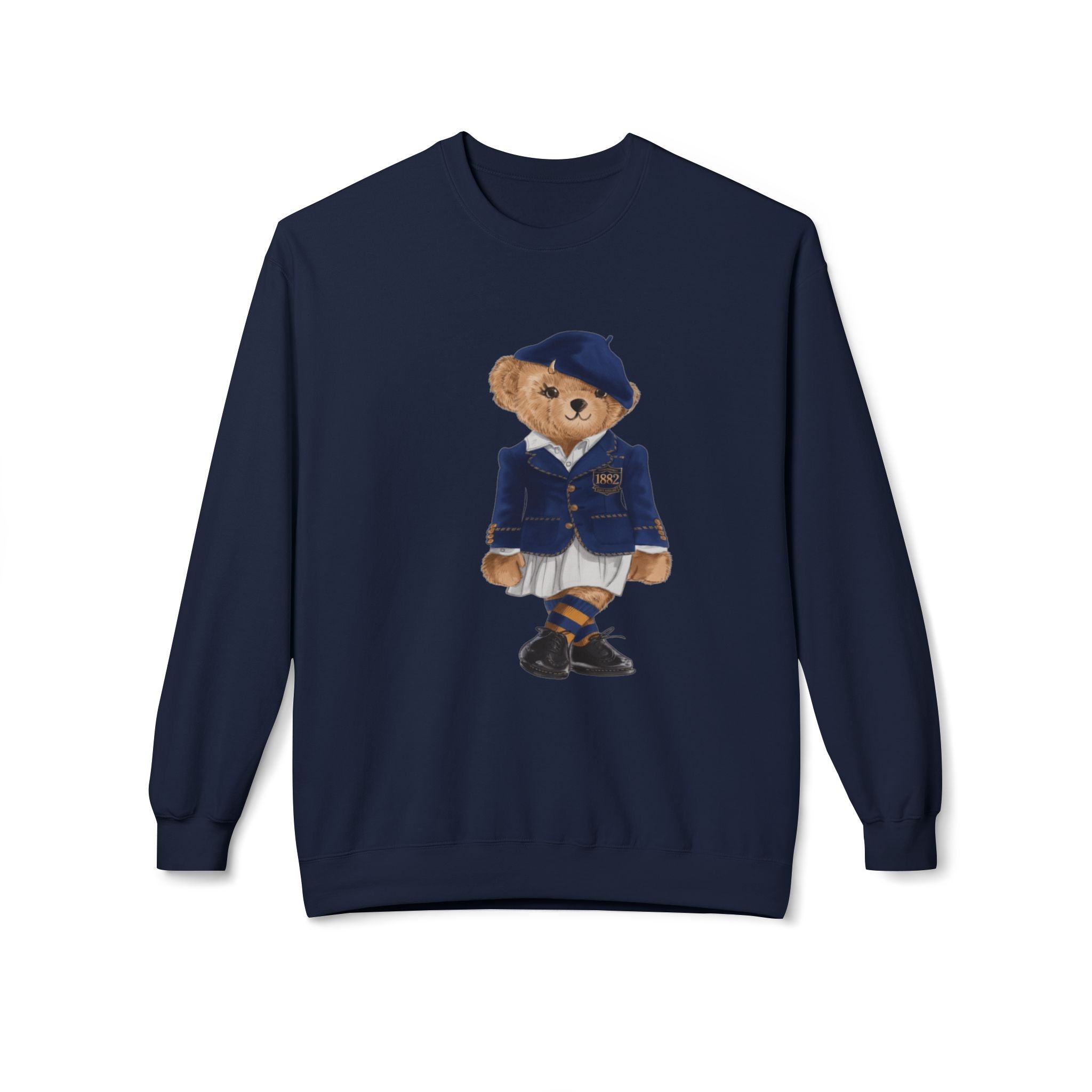 VSU Polo Bear Sweatshirt | Virginia State University Trojans Teddy | Vintage Prep HBCU Bear |