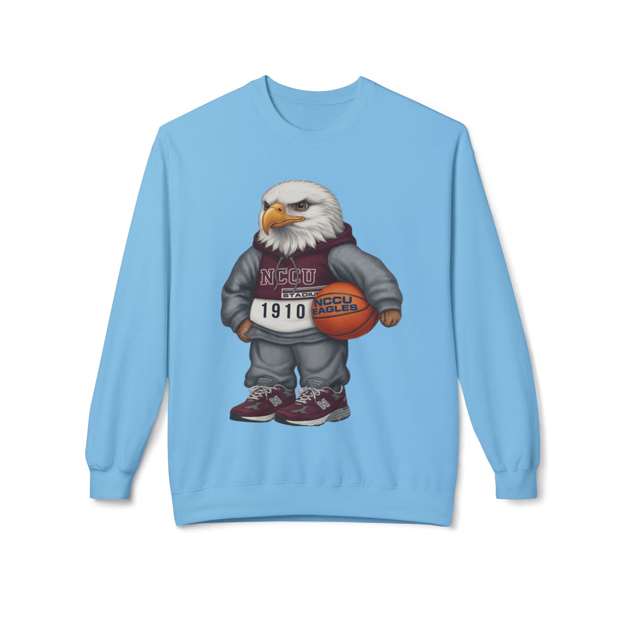 NCCU Eagles Mascot- HBCU Polo Bear sweatshirt