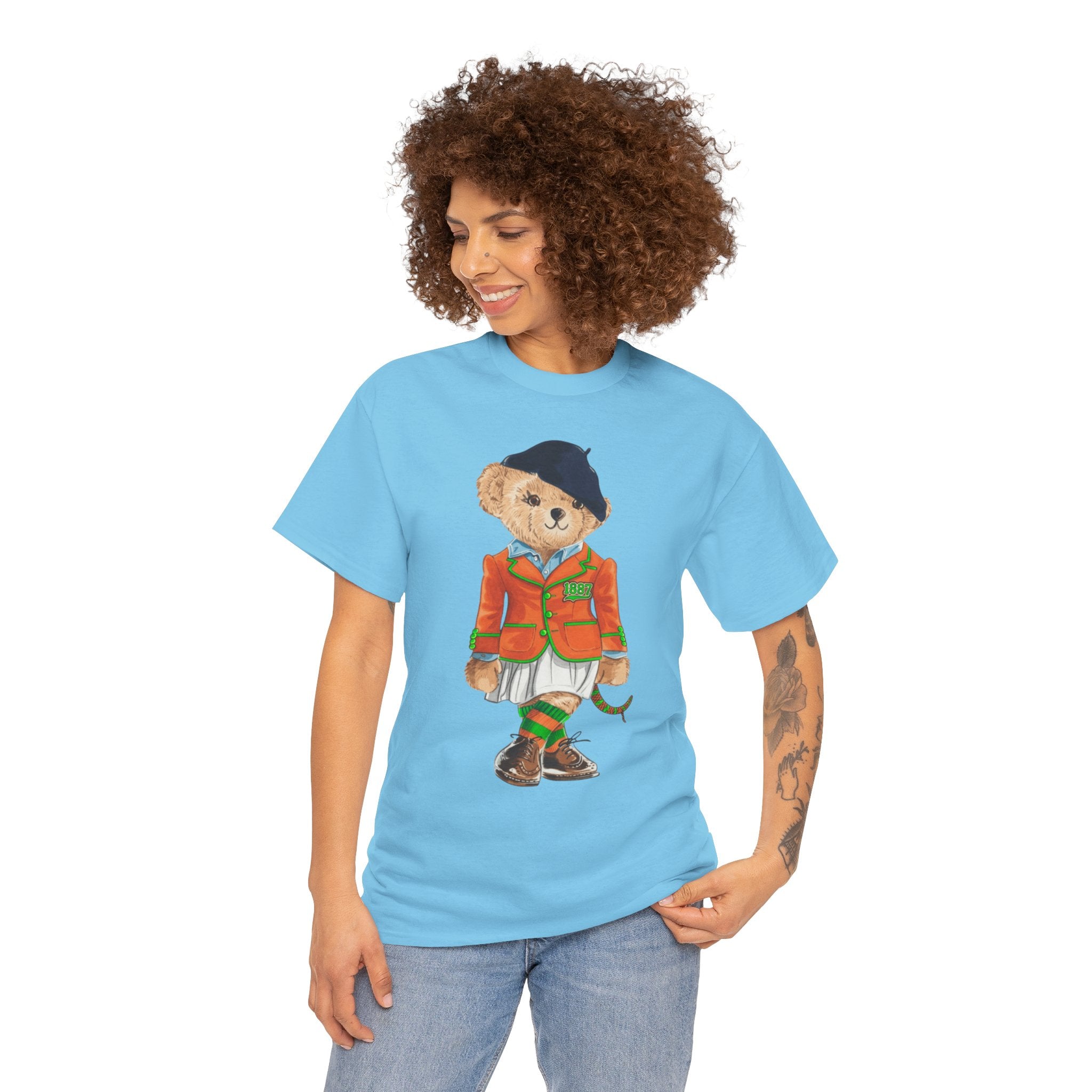 FAMU Lady Rattler Bear Edition HBCU Tee Shirt