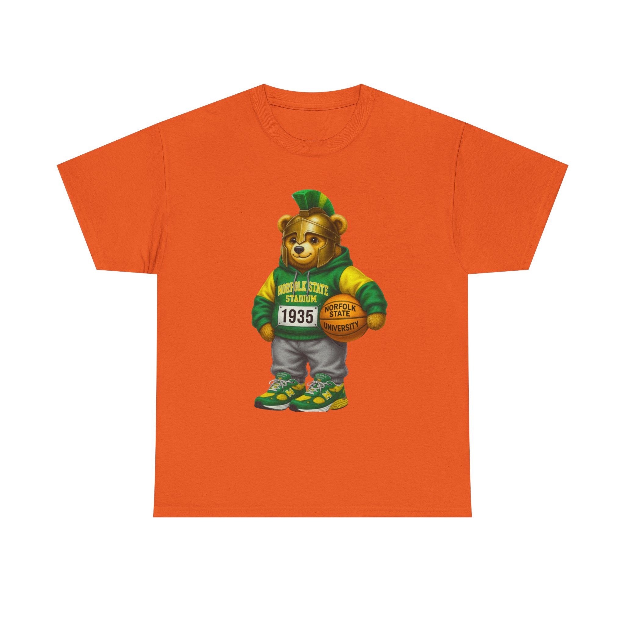 Norfolk State Spartan Bear HBCU Tee Shirt