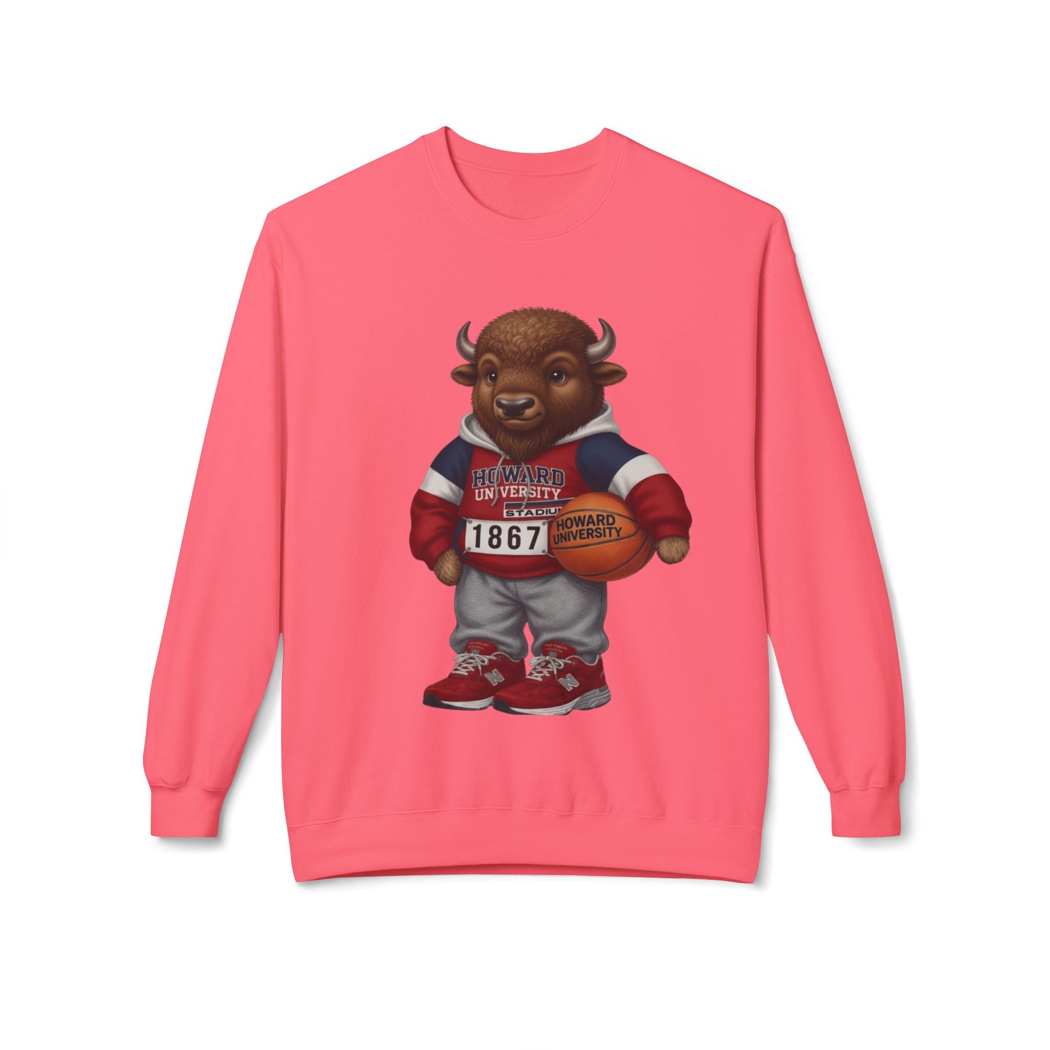 Howard University- HBCU Polo Bear sweatshirt