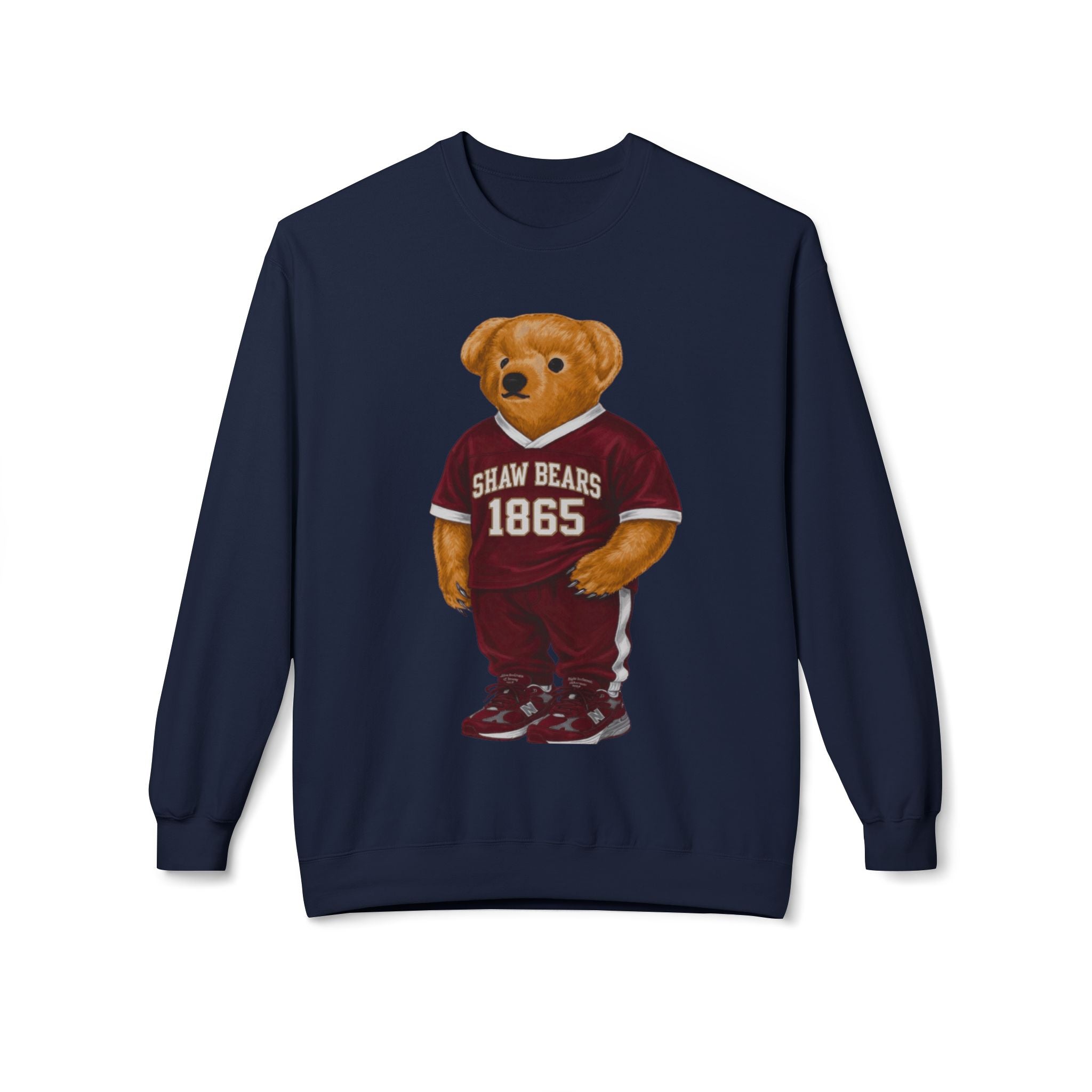 Shaw Bears Mascot Athletic Uniform- HBCU Polo Bear sweatshirt