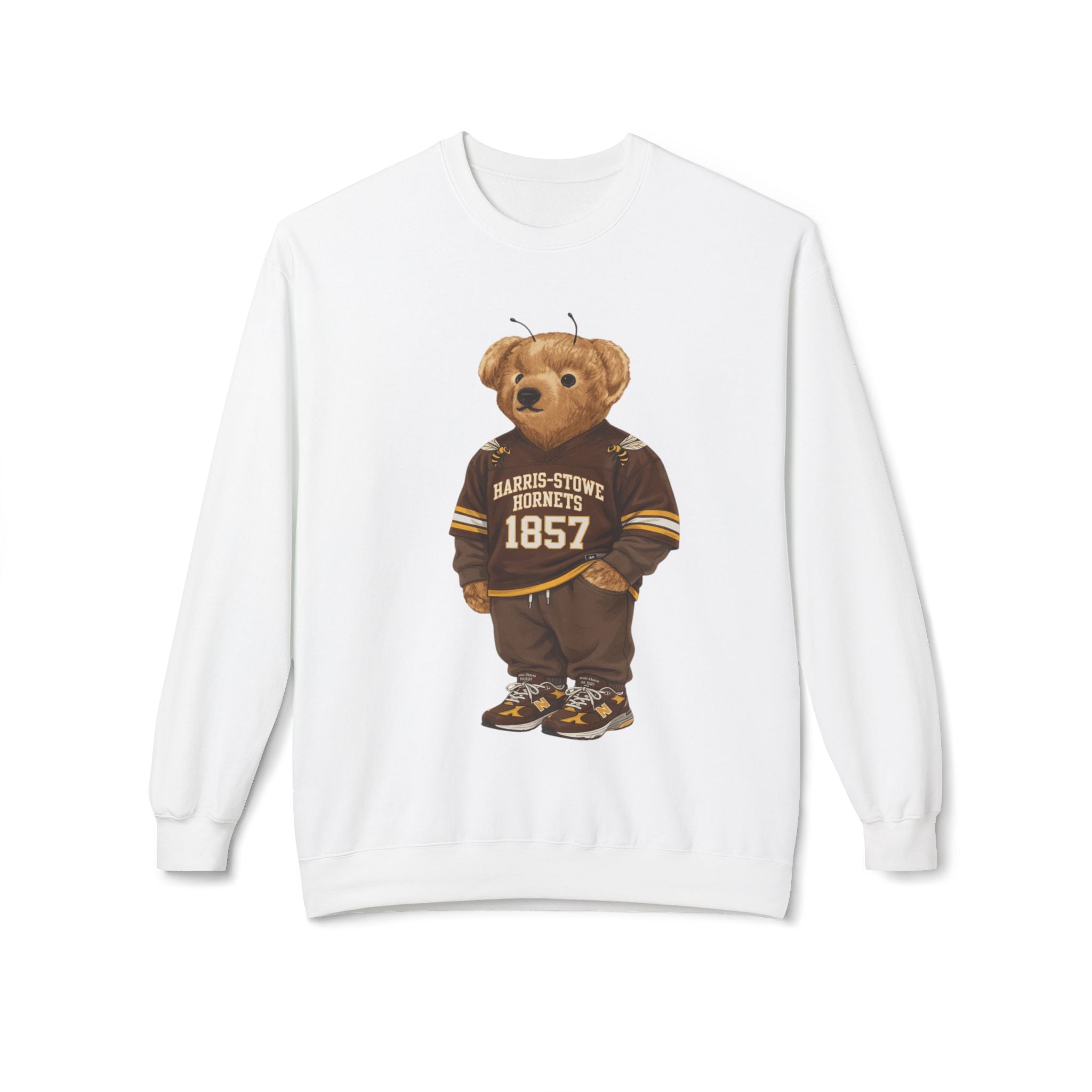 Harris-Stowe Hornets Mascot- HBCU Polo Bear sweatshirt