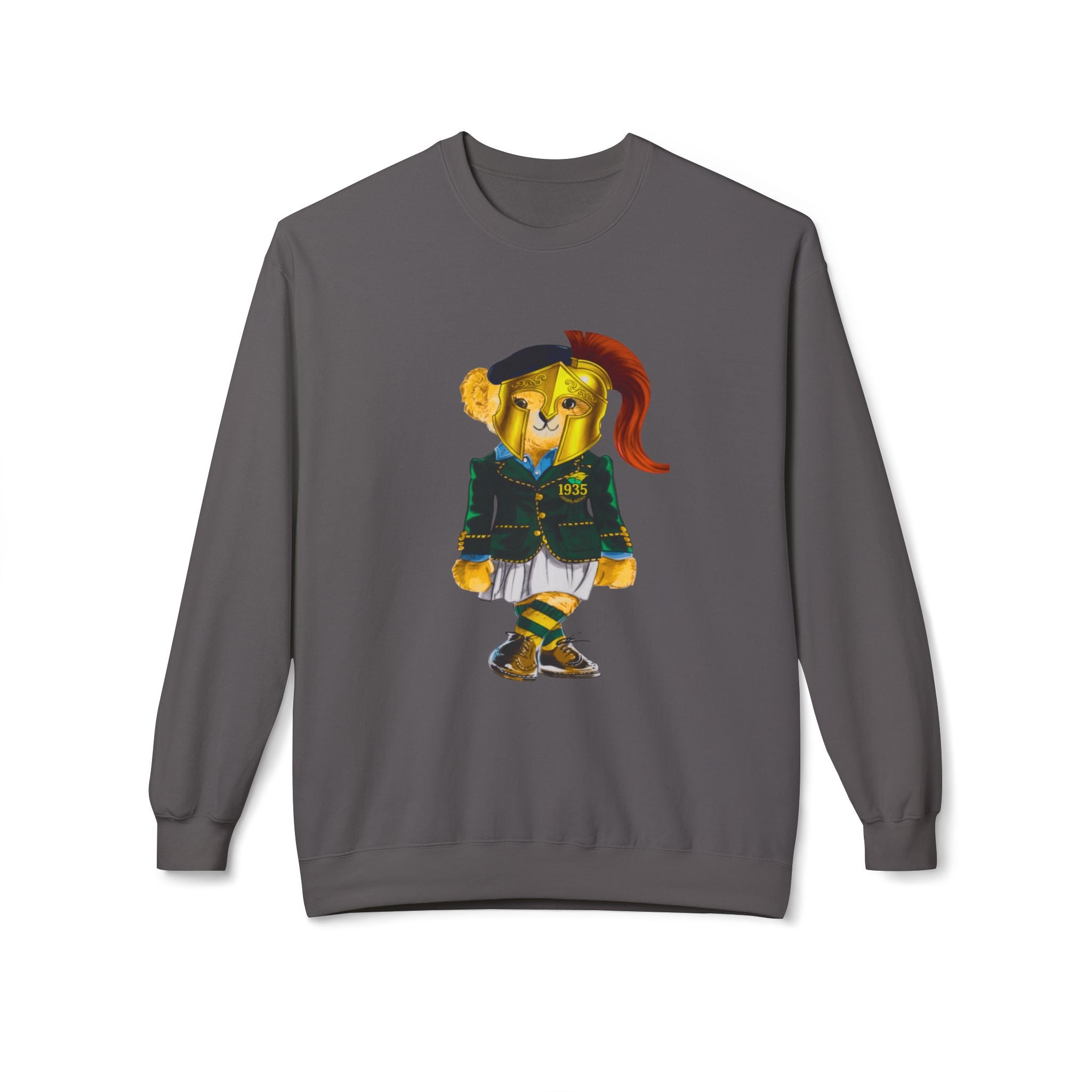 Norfolk State Lady Bear in Golden Helmet Sweatshirt | HBCU Polo Bear
