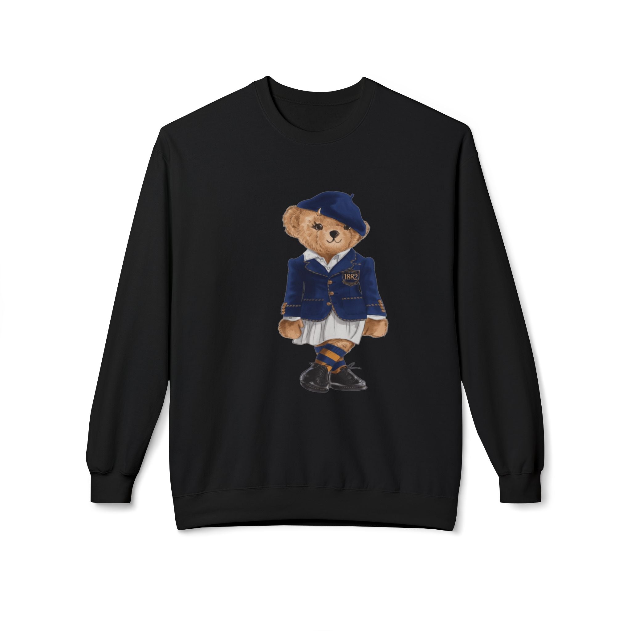 VSU Polo Bear Sweatshirt | Virginia State University Trojans Teddy | Vintage Prep HBCU Bear |