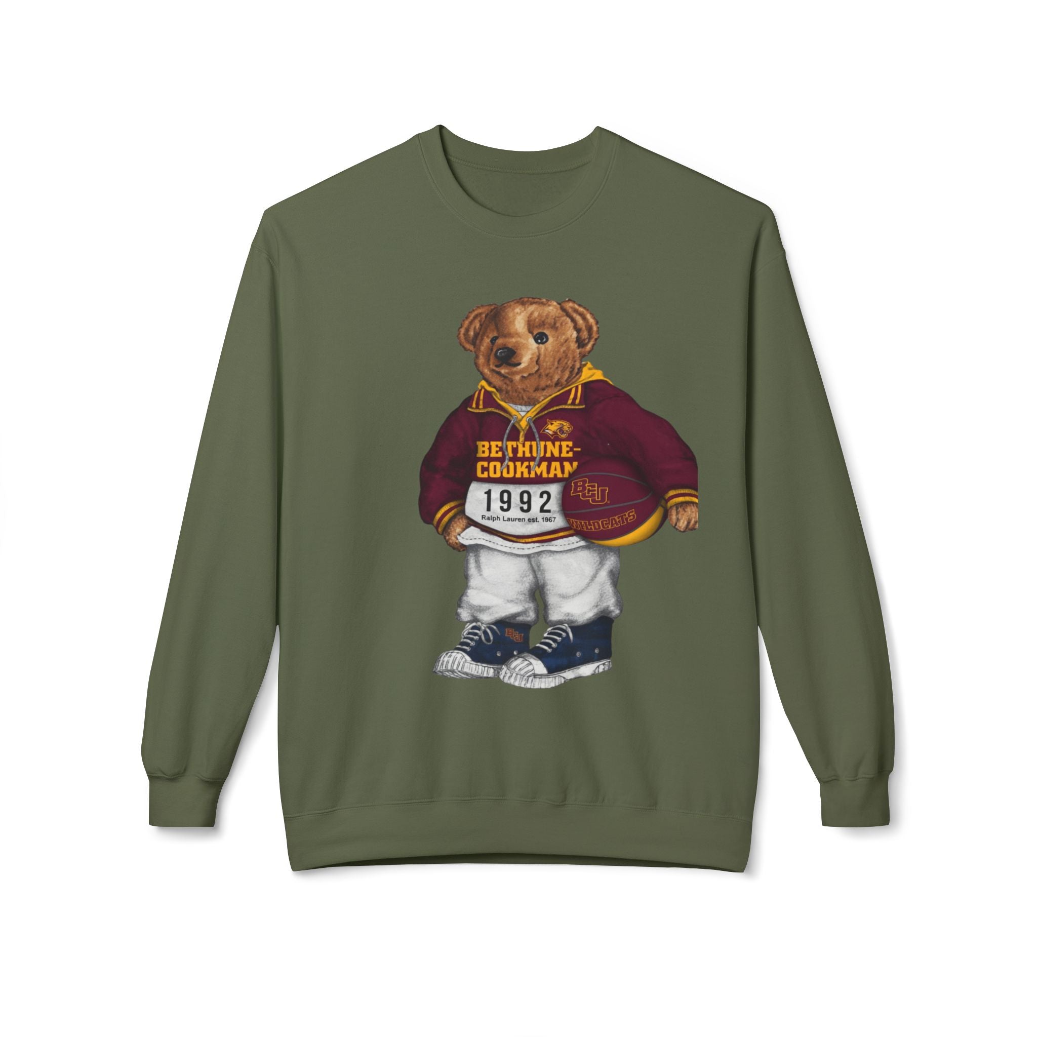 Bethane Cookman  Polo Bear - HBCU sweatshirt