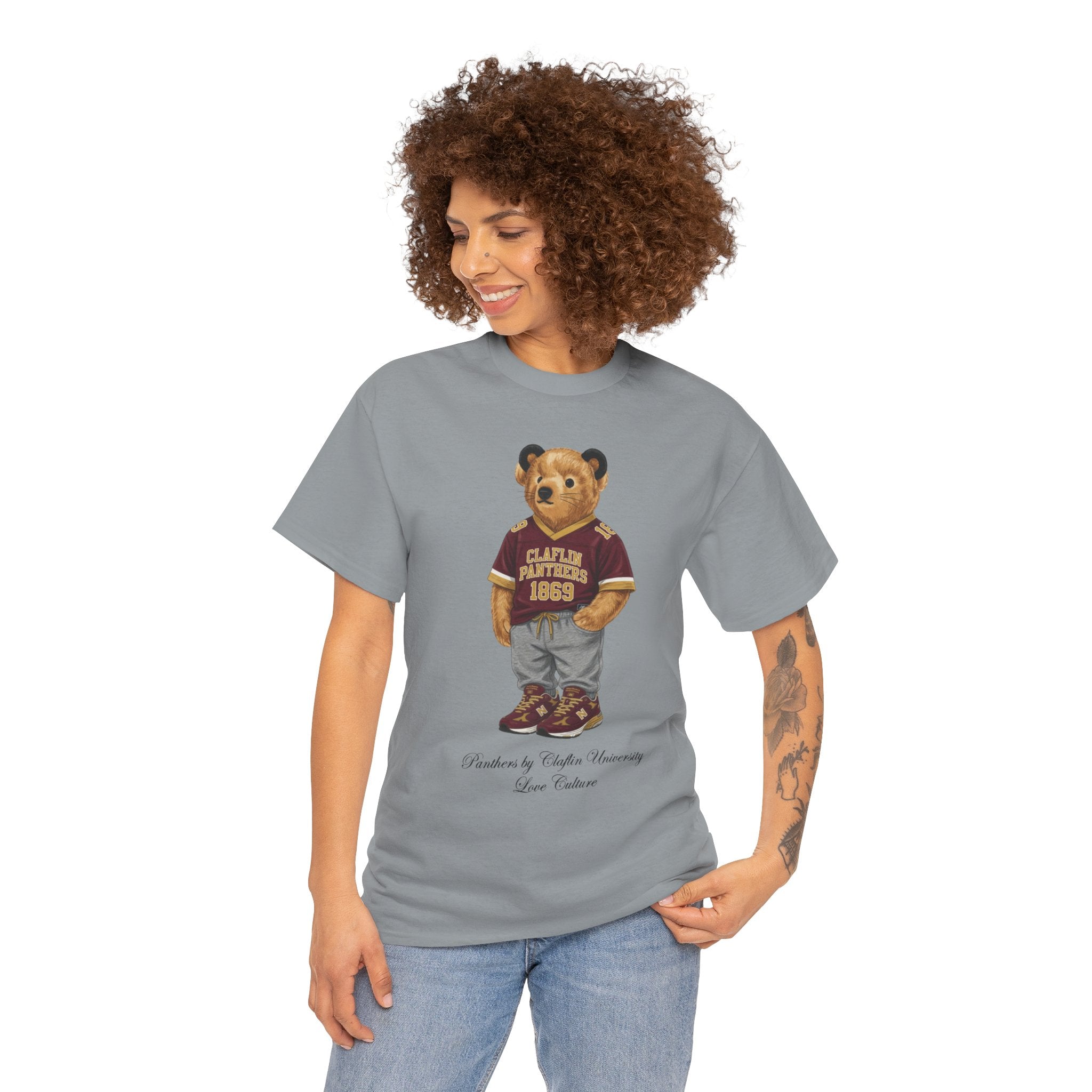 Claflin Panthers Shirt HBCU Bear Mascot Tee  1869 Claflin University Apparel LoveCulture Collegiate Graphic