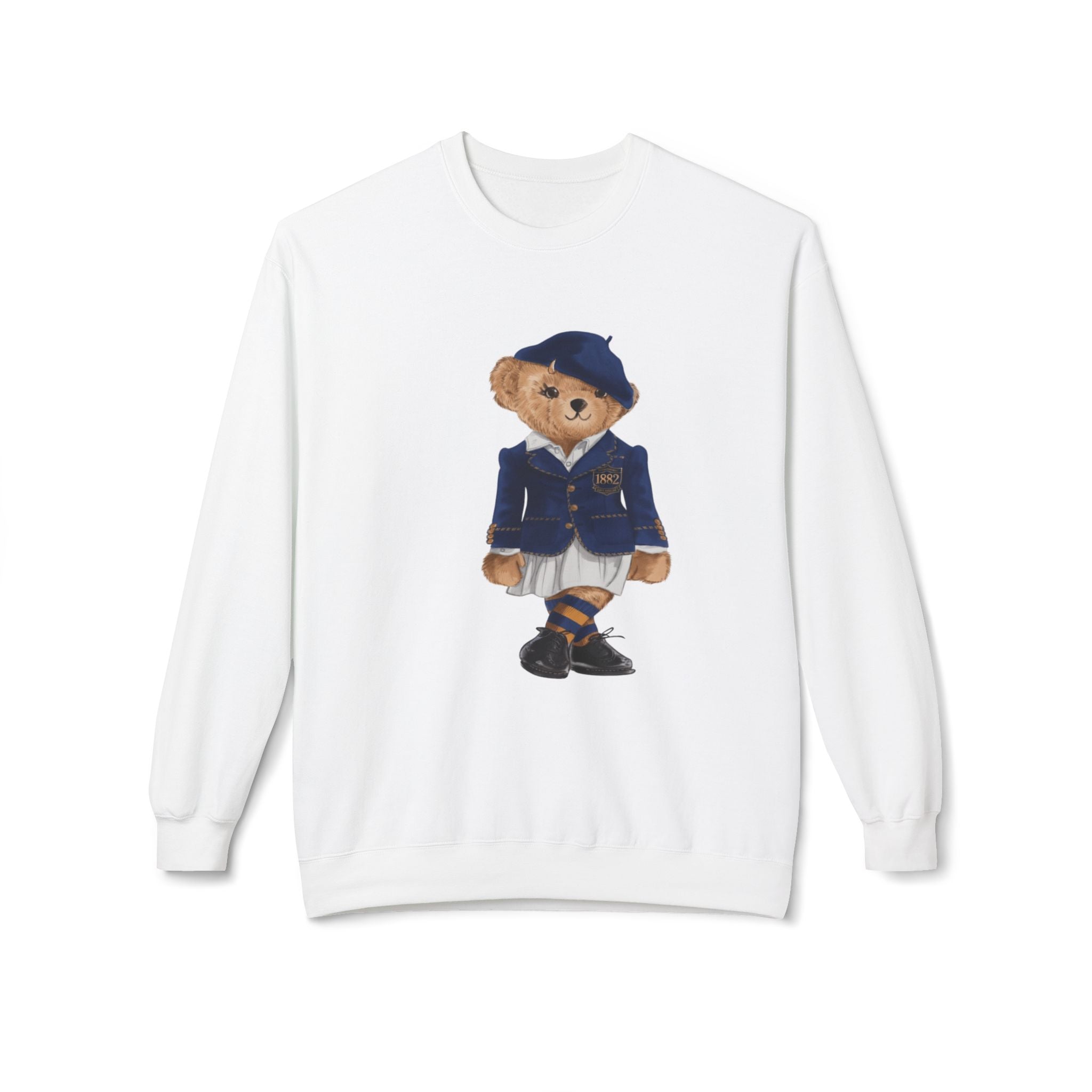 VSU Polo Bear Sweatshirt | Virginia State University Trojans Teddy | Vintage Prep HBCU Bear |