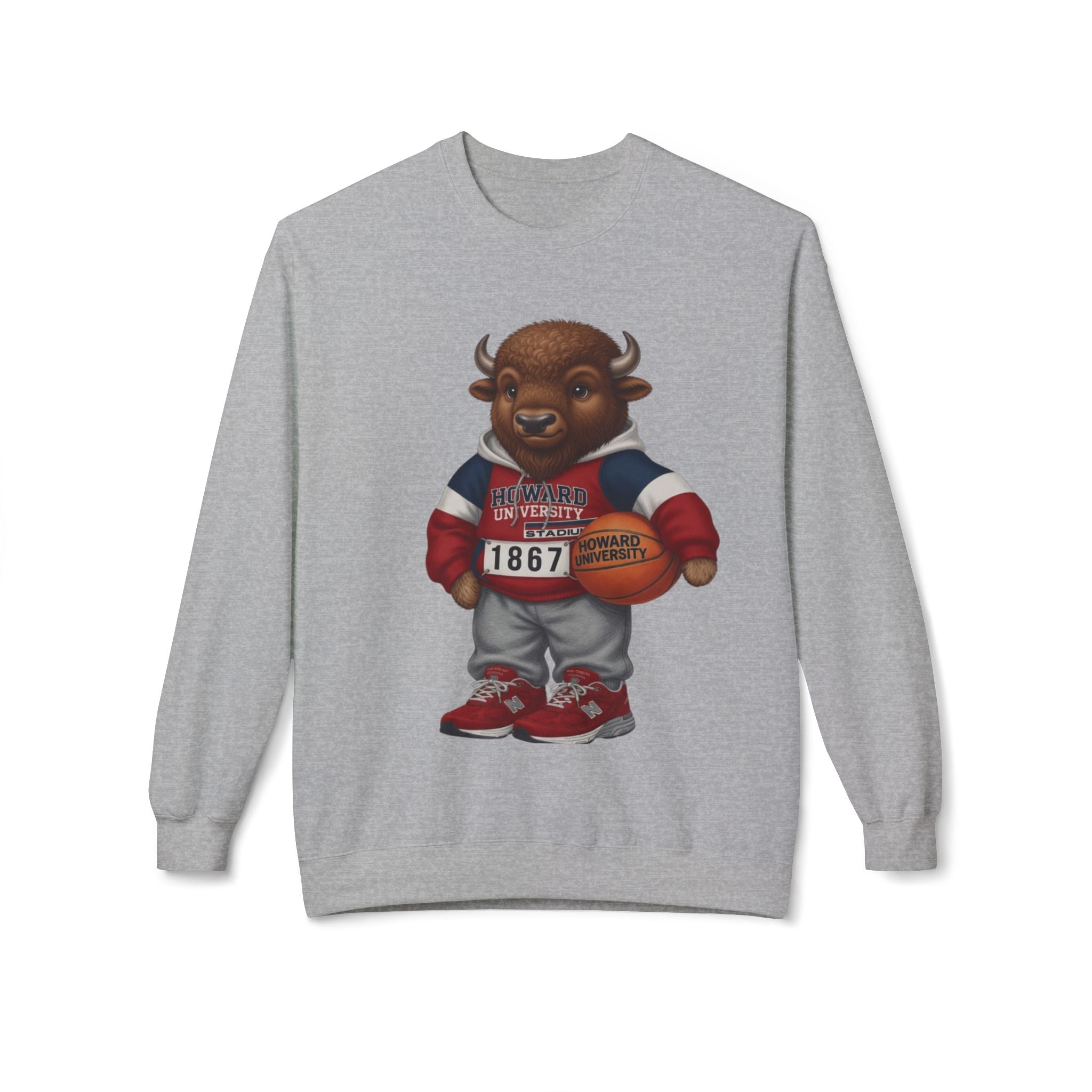 Howard University- HBCU Polo Bear sweatshirt