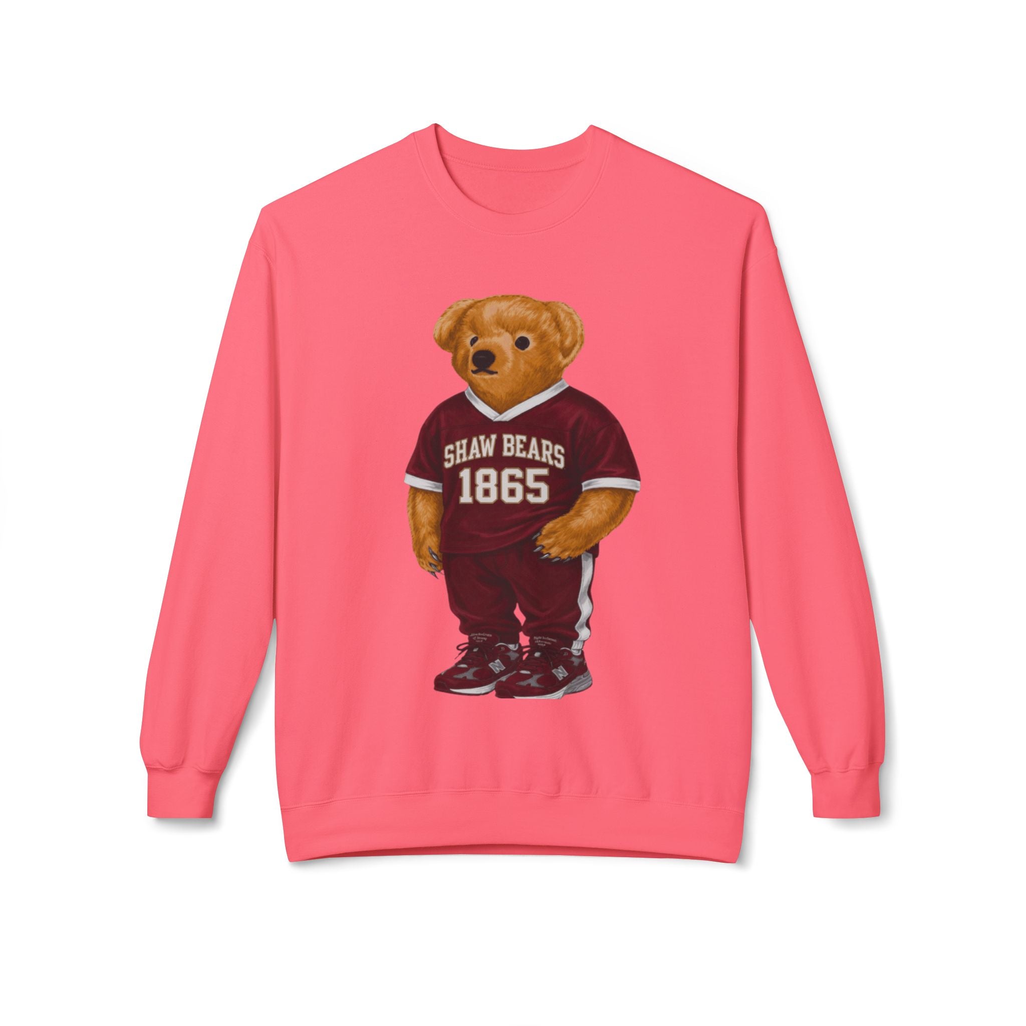 Shaw Bears Mascot Athletic Uniform- HBCU Polo Bear sweatshirt