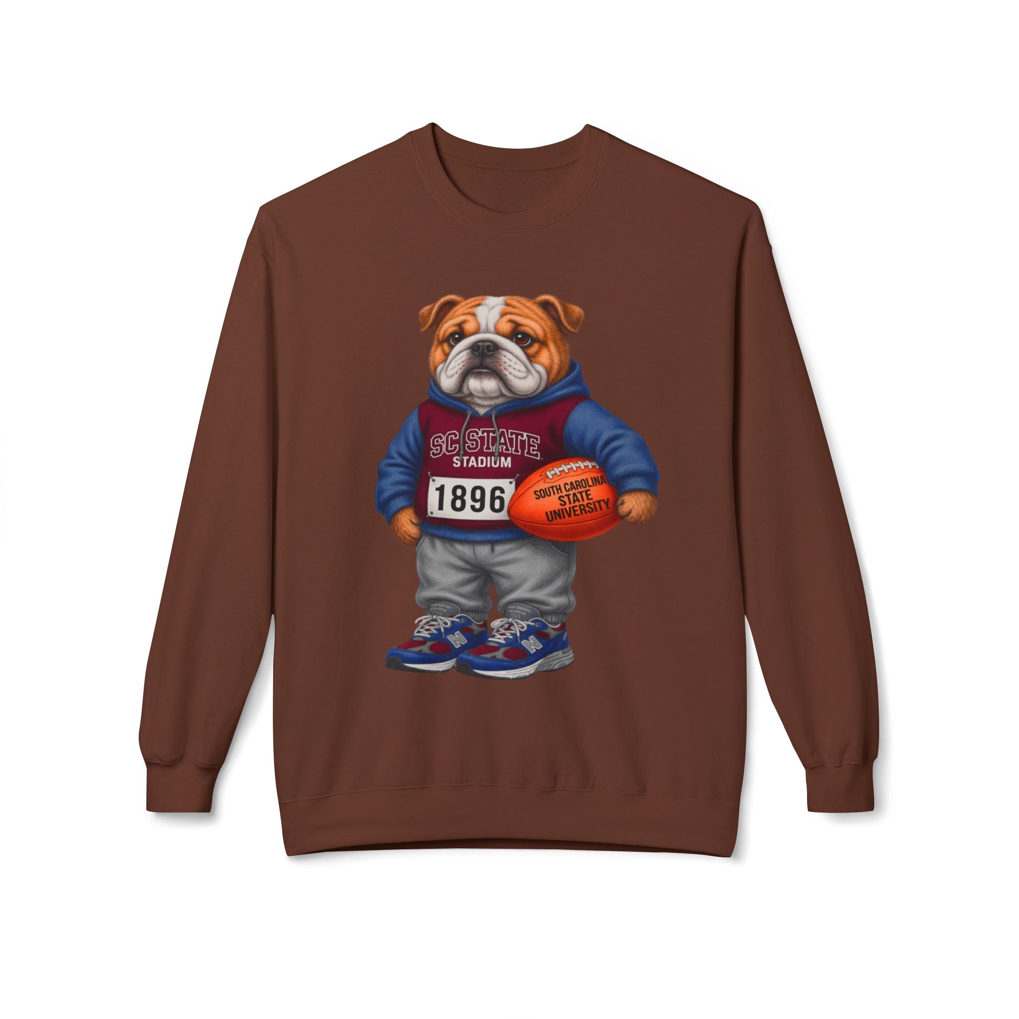 SC State Stadium Bulldog Mascot- HBCU Polo Bear sweatshirt