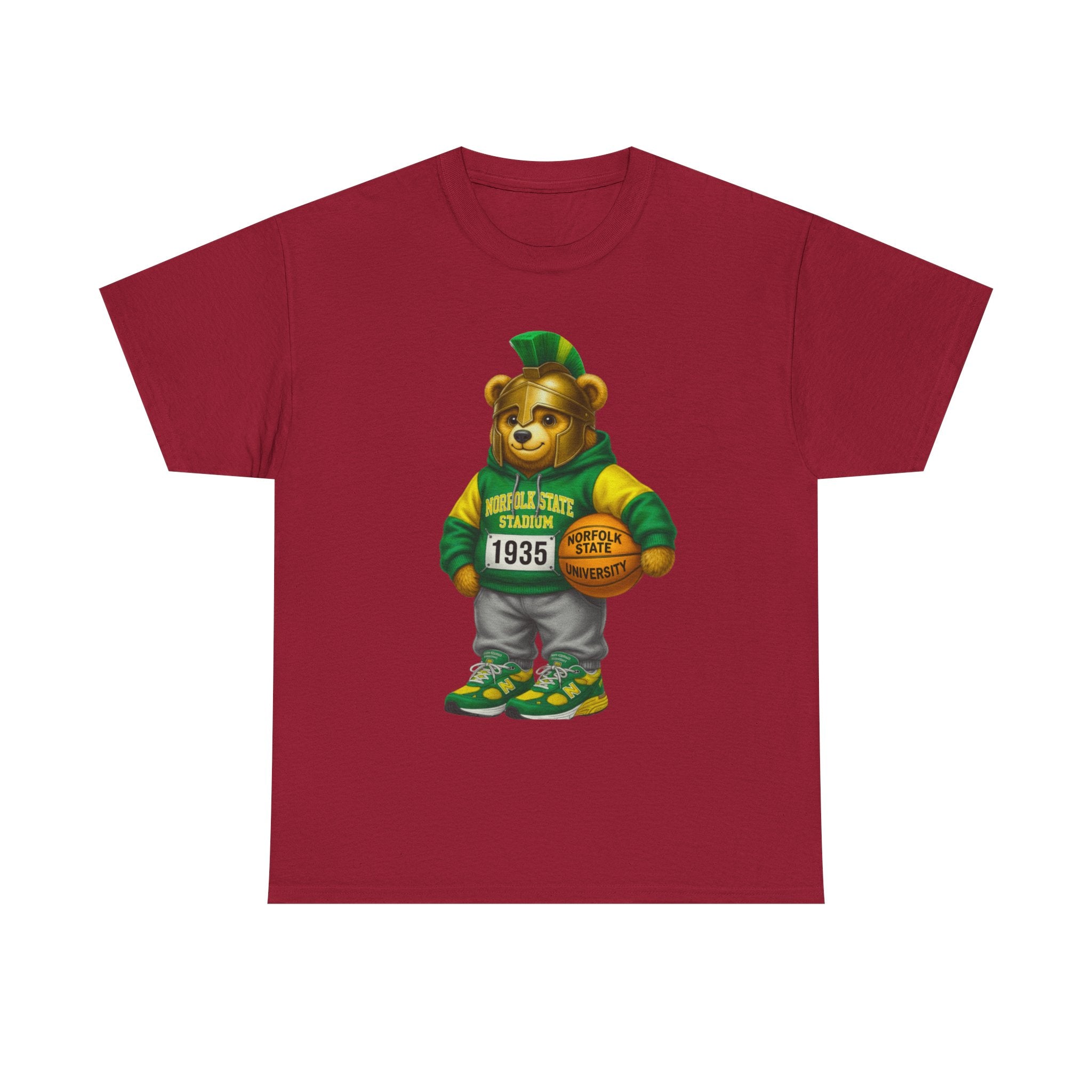 Norfolk State Spartan Bear - HBCU Tee Shirt