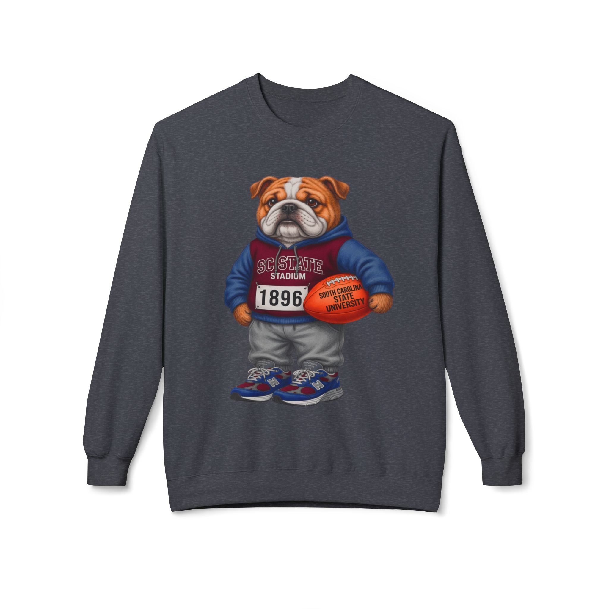 SC State Stadium Bulldog Mascot- HBCU Polo Bear sweatshirt