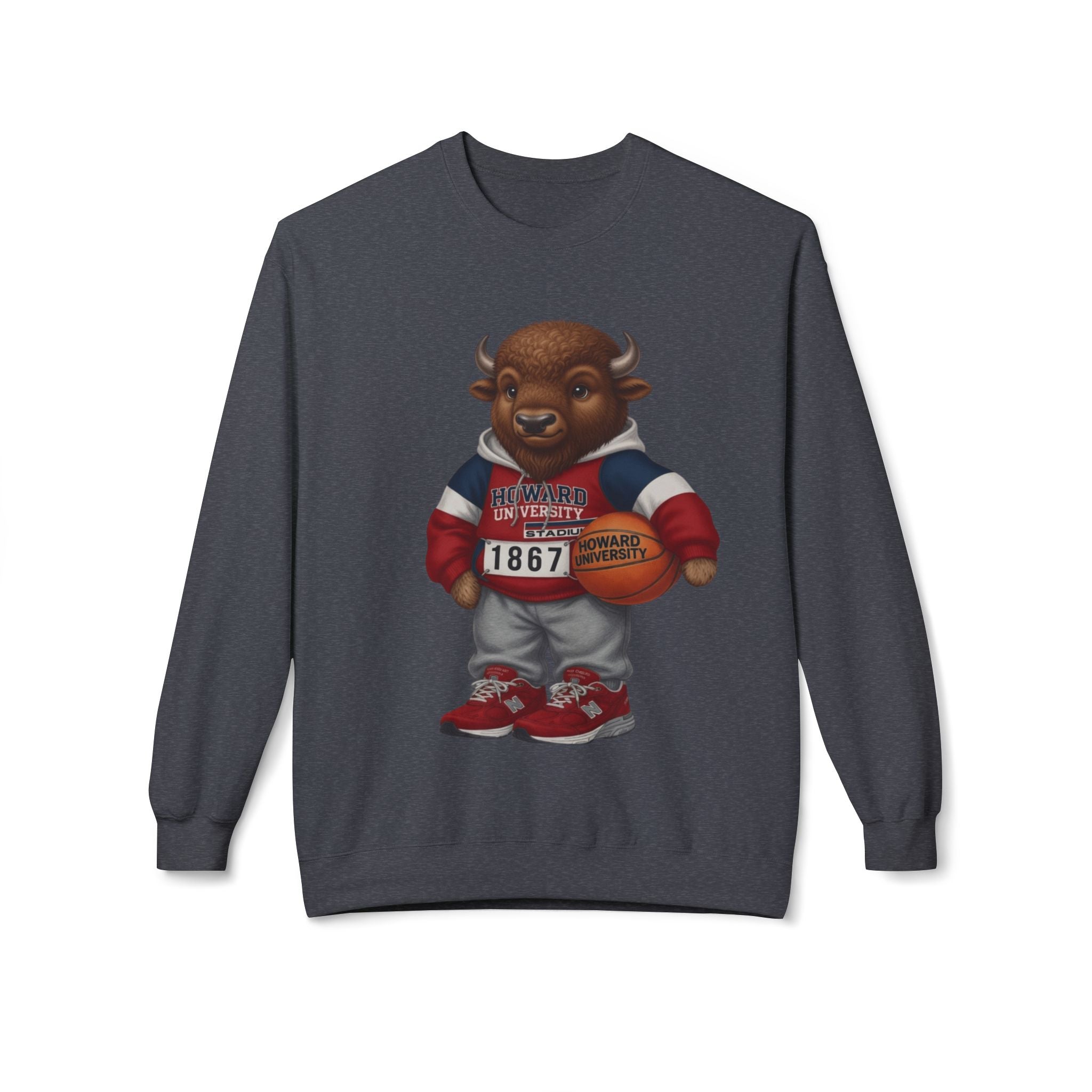 Howard University- HBCU Polo Bear sweatshirt