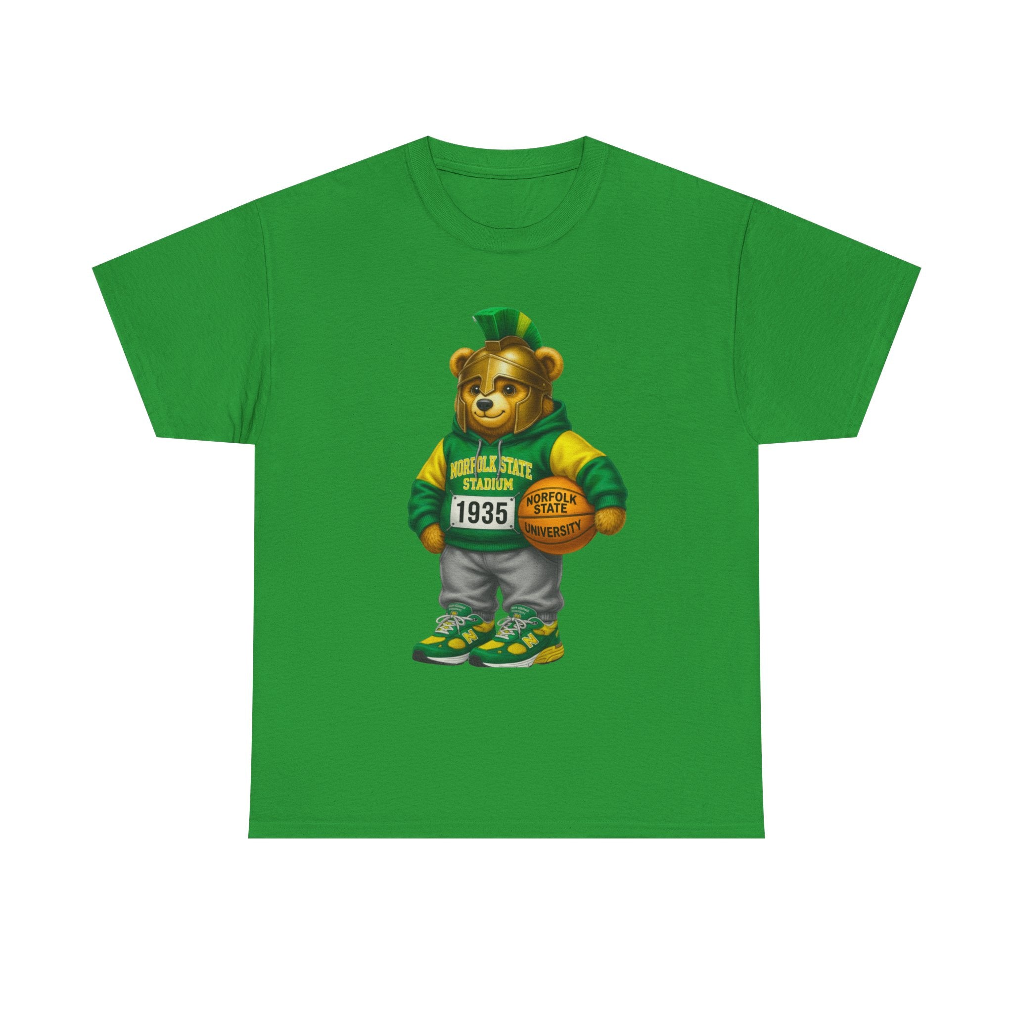 Norfolk State Spartan Bear HBCU Tee Shirt