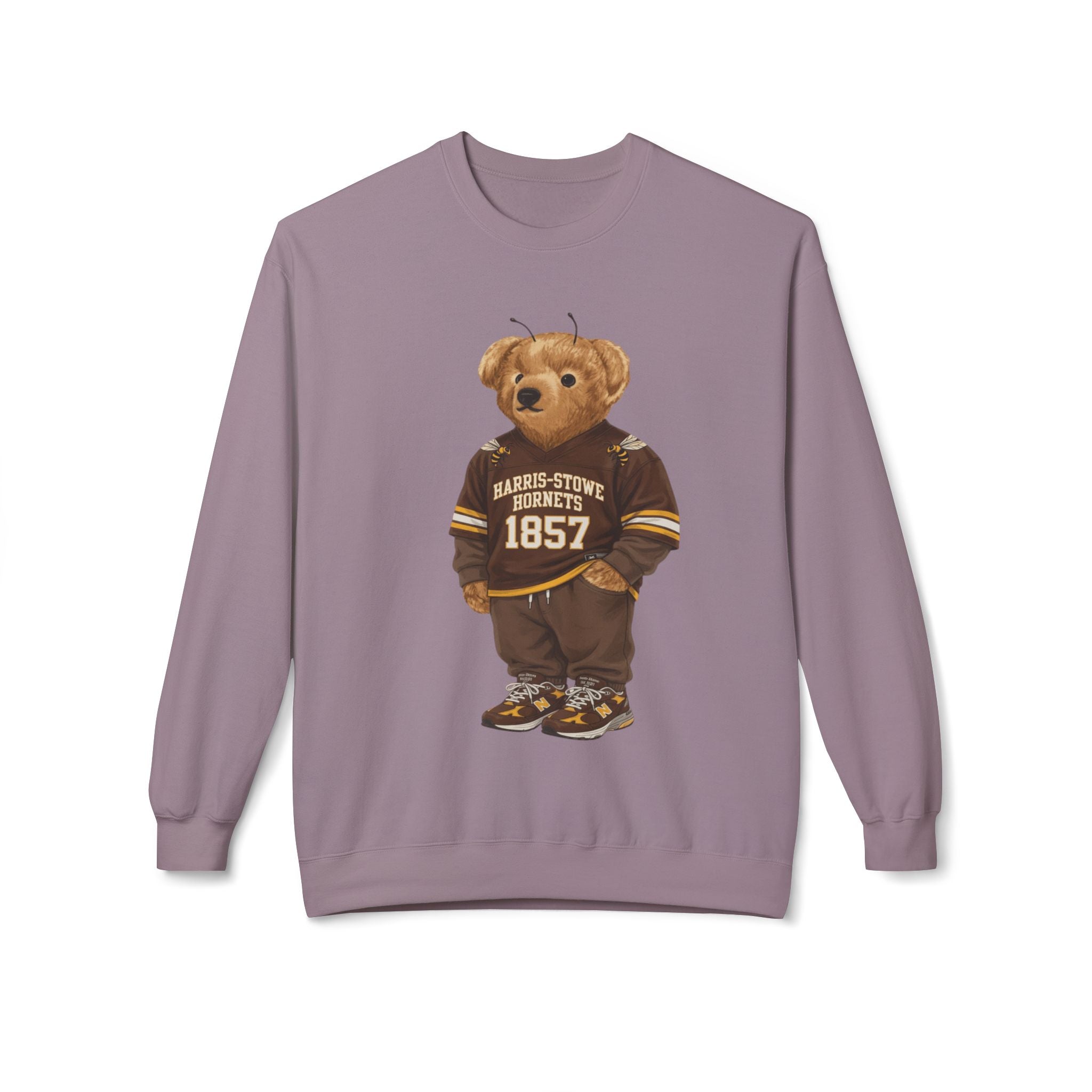 Harris-Stowe Hornets Mascot- HBCU Polo Bear sweatshirt