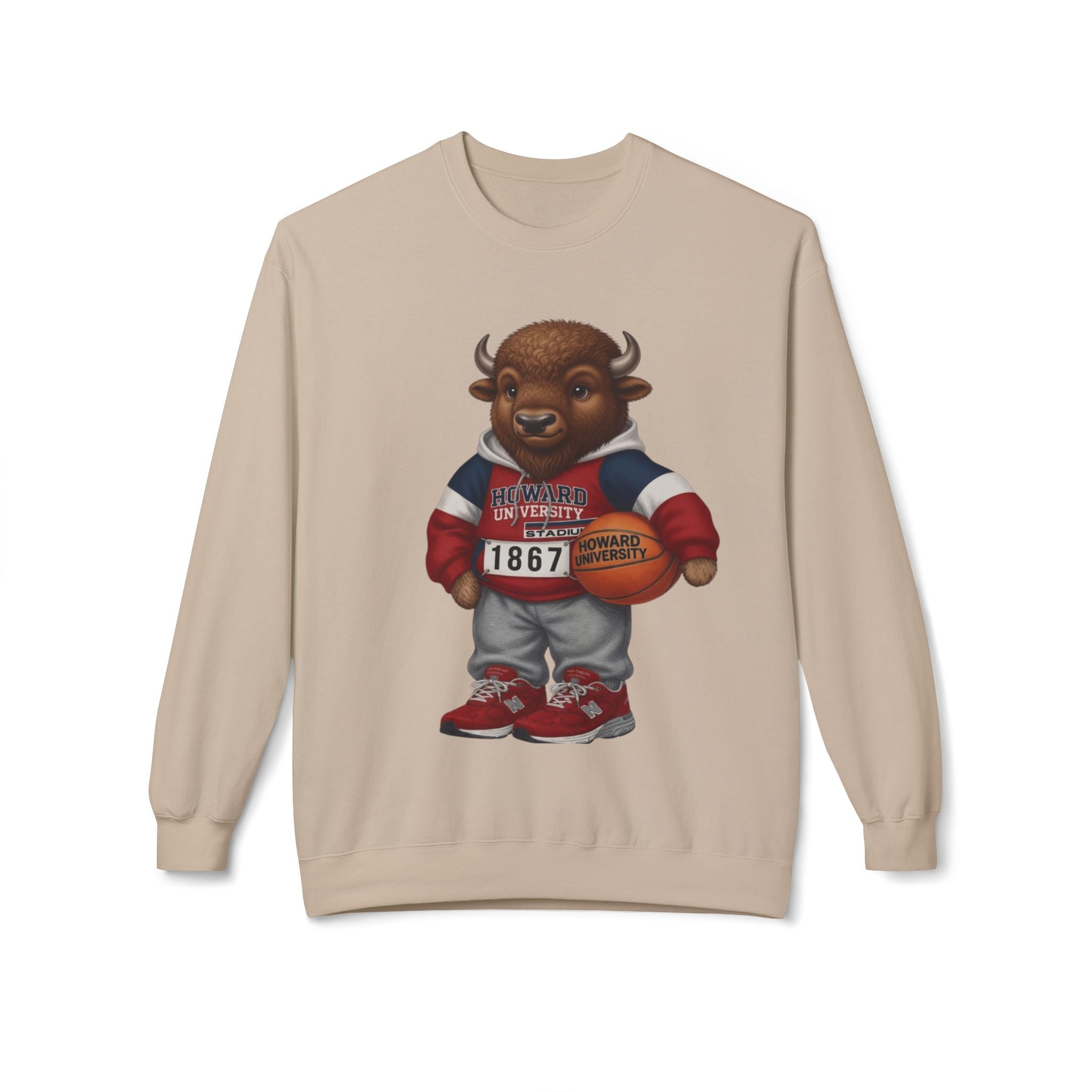 Howard University- HBCU Polo Bear sweatshirt