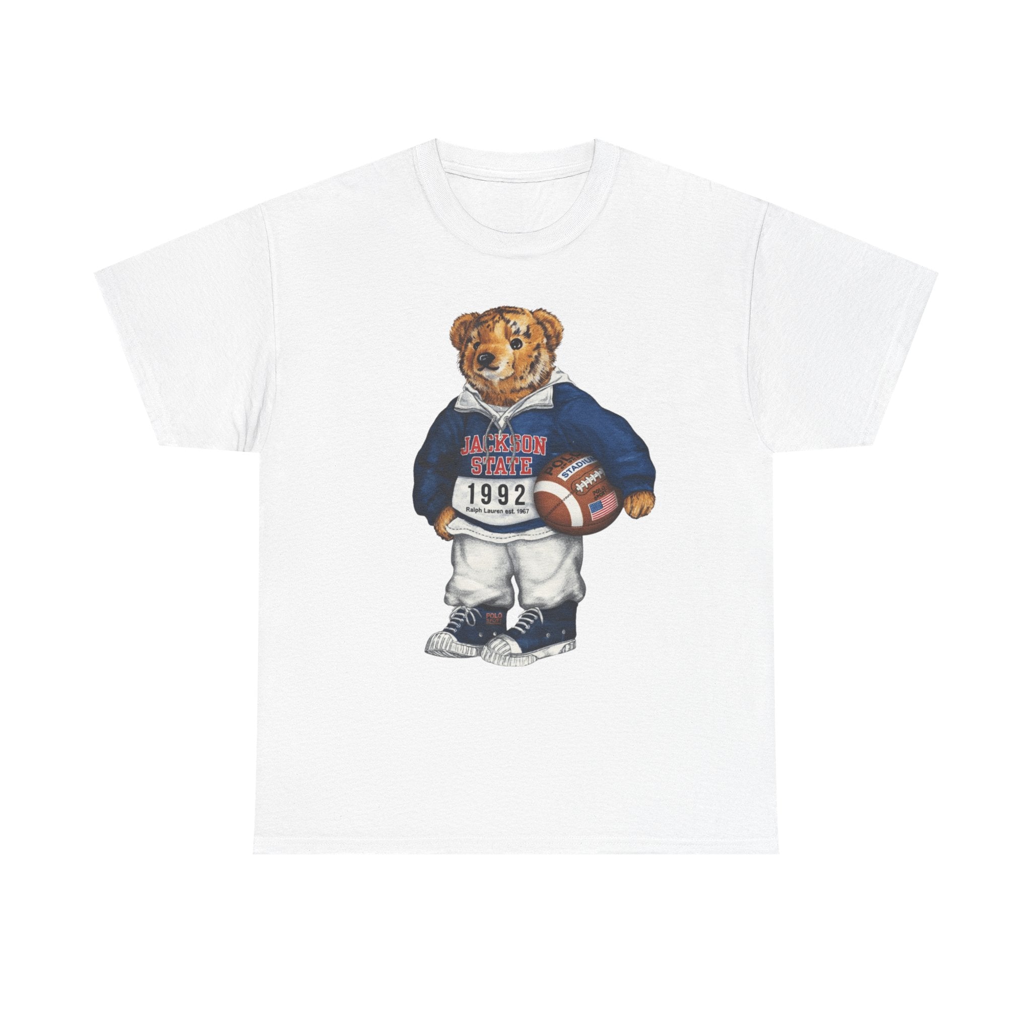 Jackson State Polo Bear Edition.5jpg- HBCU Tee Shirt