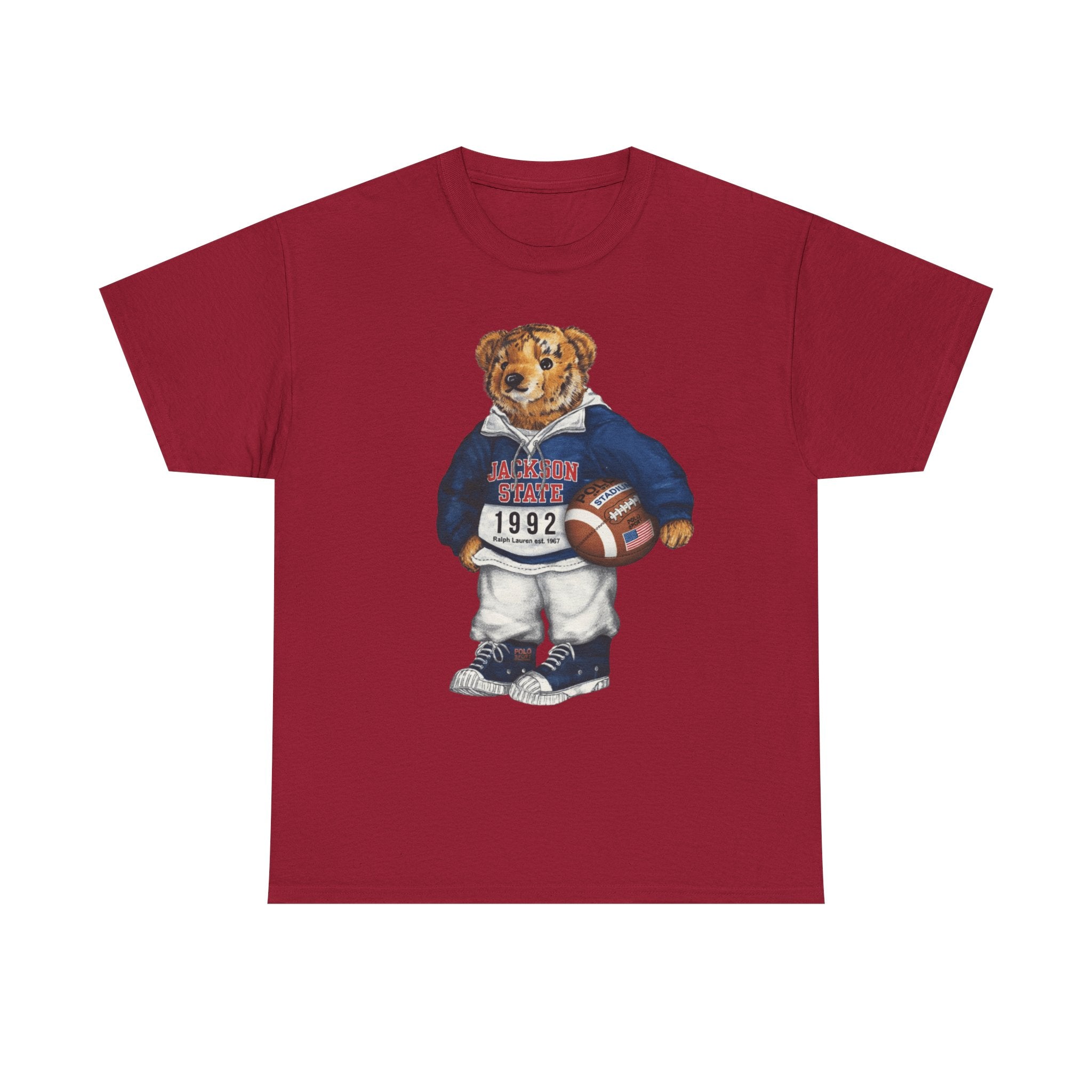 Jackson State Polo Bear Edition.5jpg- HBCU Tee Shirt