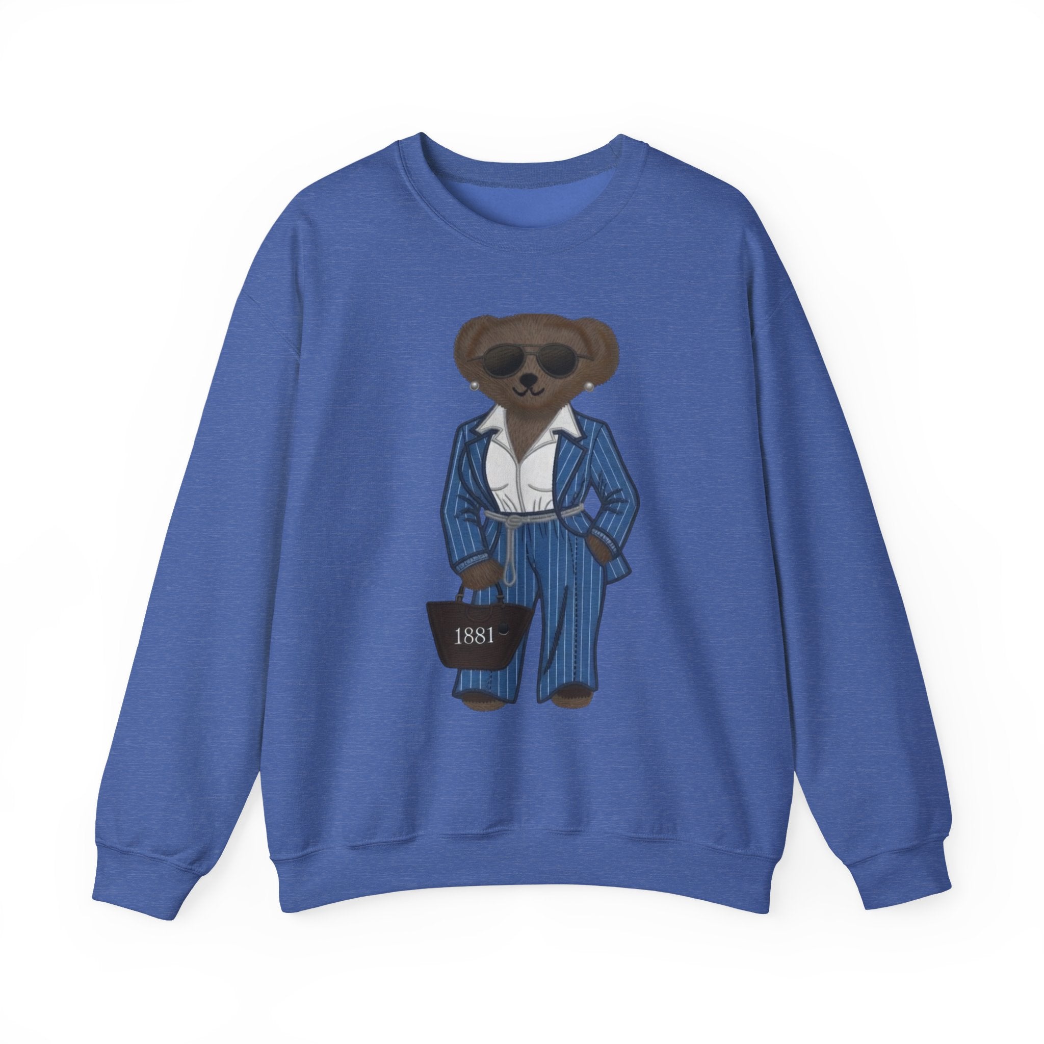 Spelman College Polo Bear  sweatshirt | Vintage Prep Teddy Bear