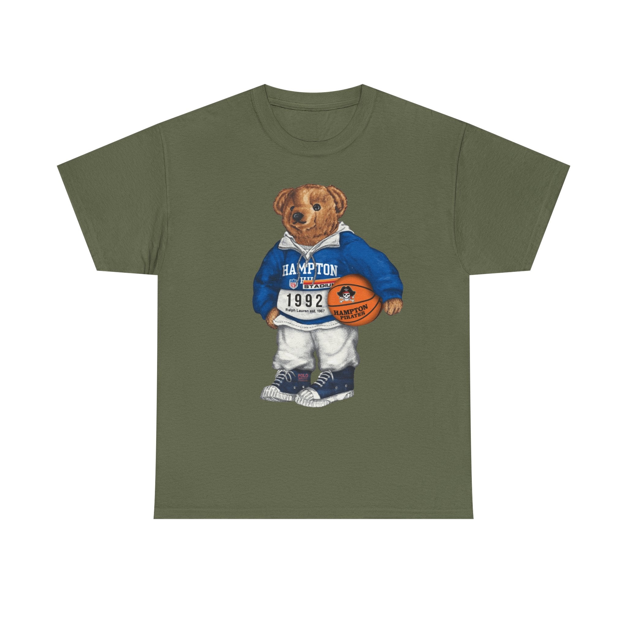 Hampton University Bear Basketball 1992 Edition HBCU Tee Shirt